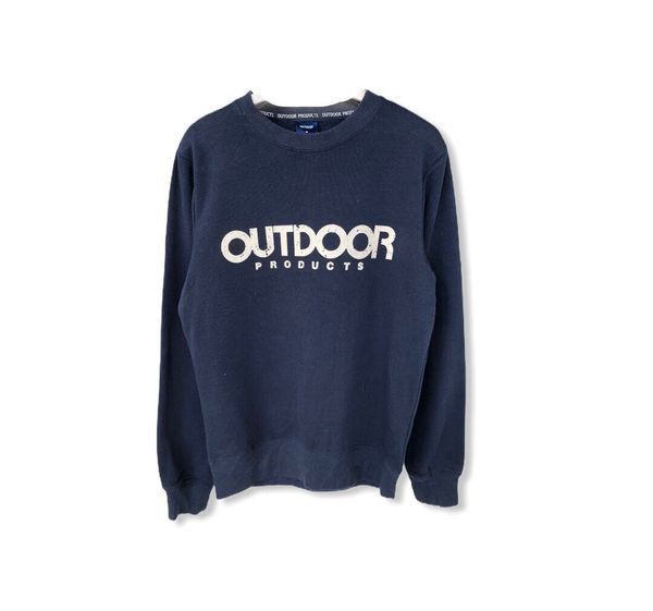 image of Outdoor Style Go Out x Vintage Outdoor Products Spell Out Sweatshirt, Men's (Size Small)