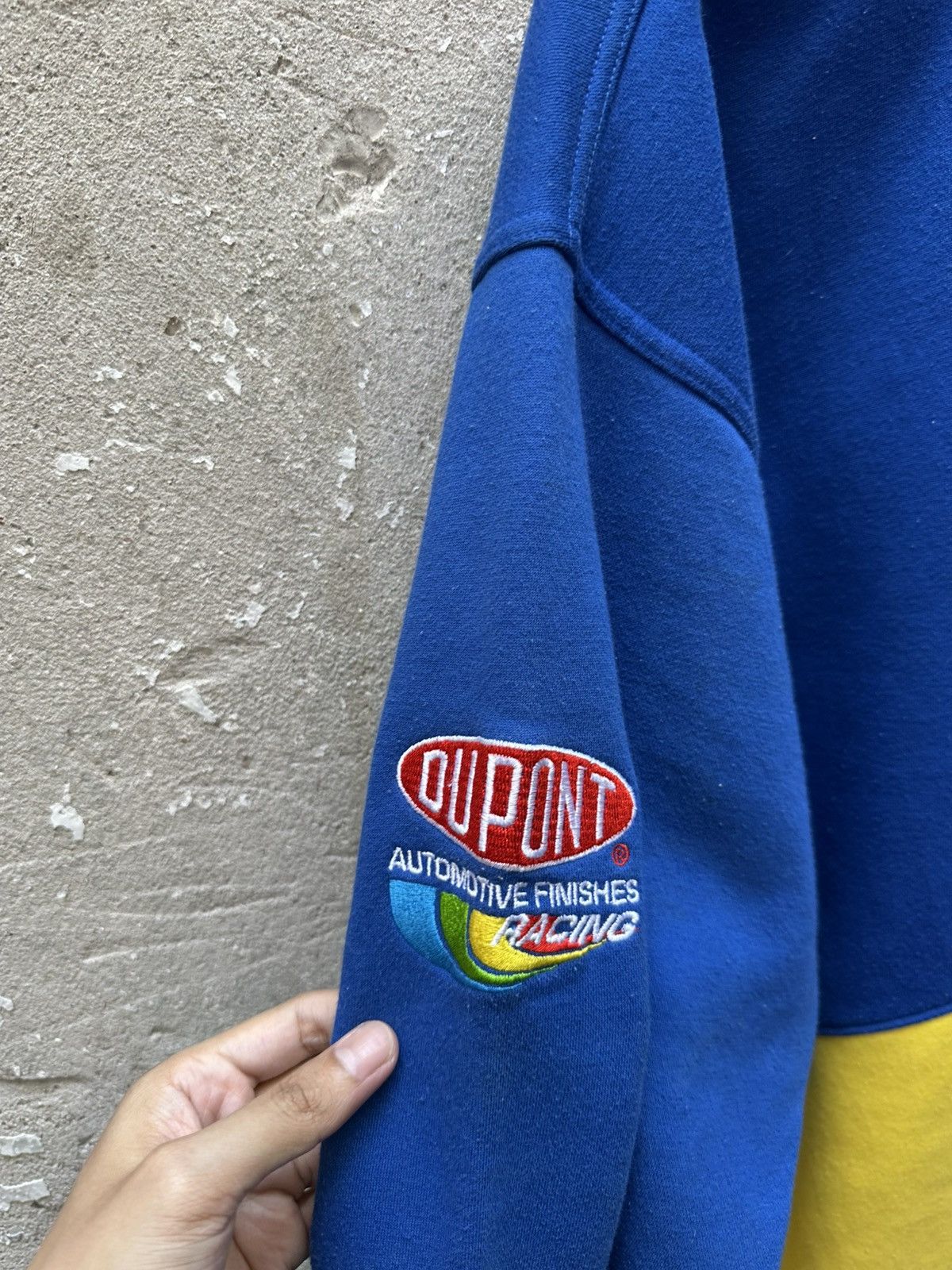 NASCAR Vintage Jeff Gordon 24 Nascar Embroidery Distrssd Sweatshirt Size US L / EU 52-54 / 3 - 4 Thumbnail