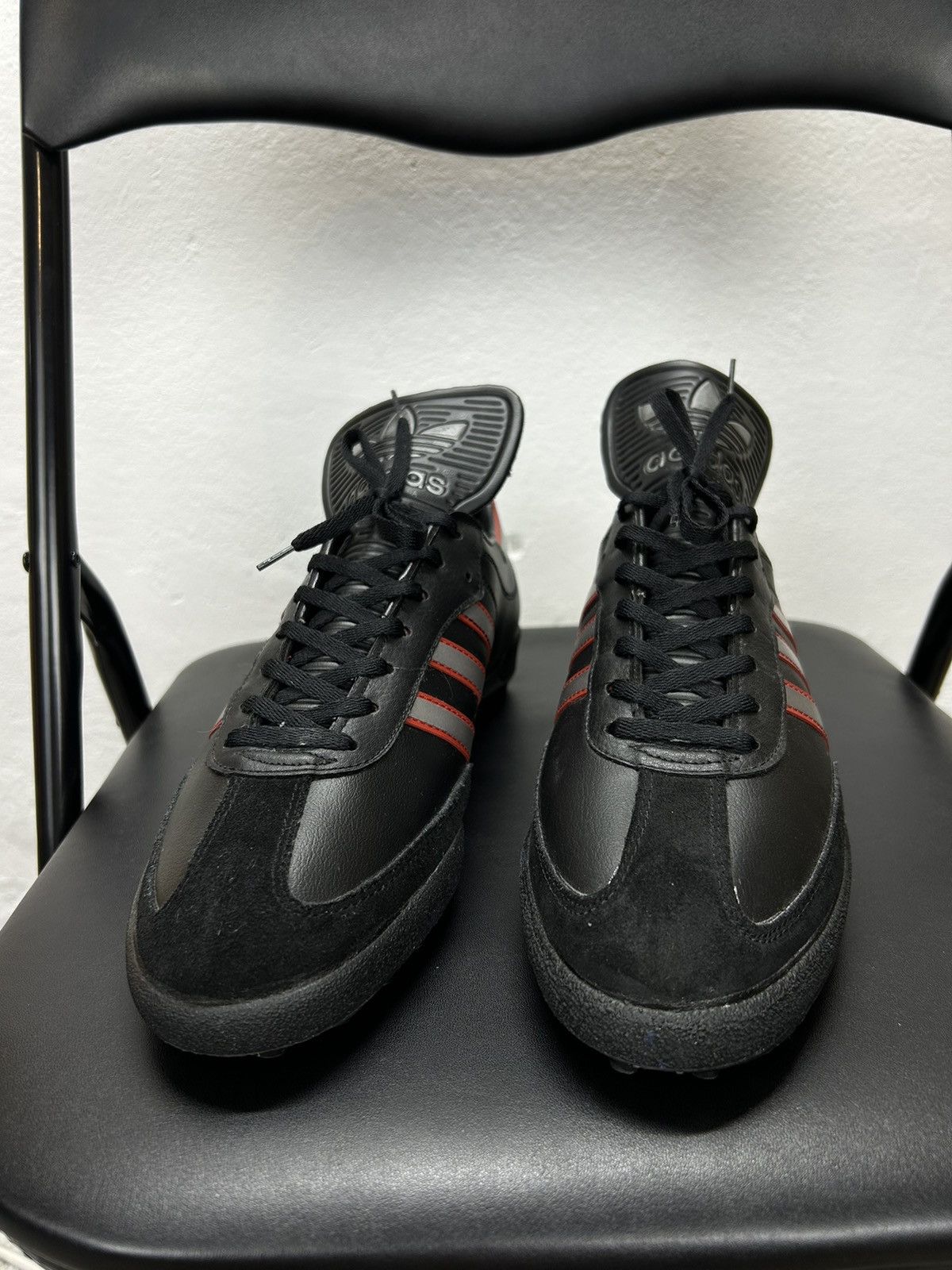 Adidas × Vintage Adidas Bamba Vintage 80s Soccer football sneakers size 9,5 Size US 10.5 / EU 43-44 - 4 Thumbnail