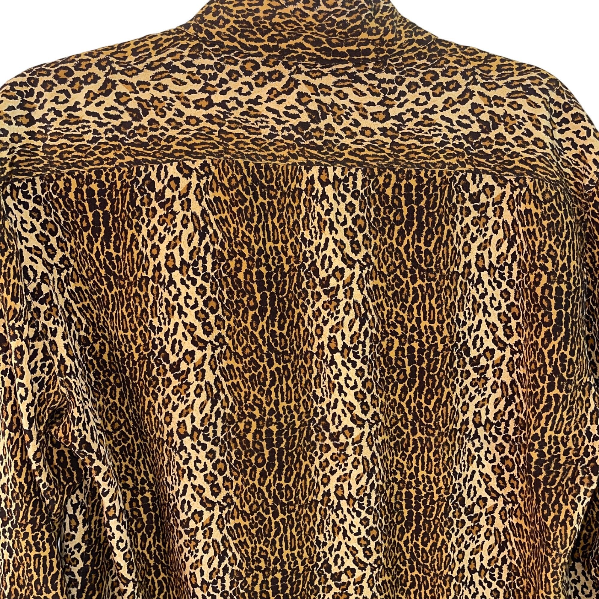 Vintage Two Two Vintage Womens Blouse Size Medium Brown Size M / US 6-8 / IT 42-44 - 7 Thumbnail