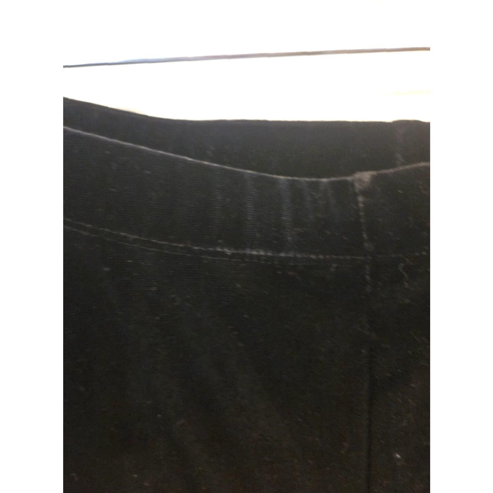 Element Elementz Woman Black Velvet Elastic Waist Pants 2X Plus Size 40" / US 18 - 2 Thumbnail