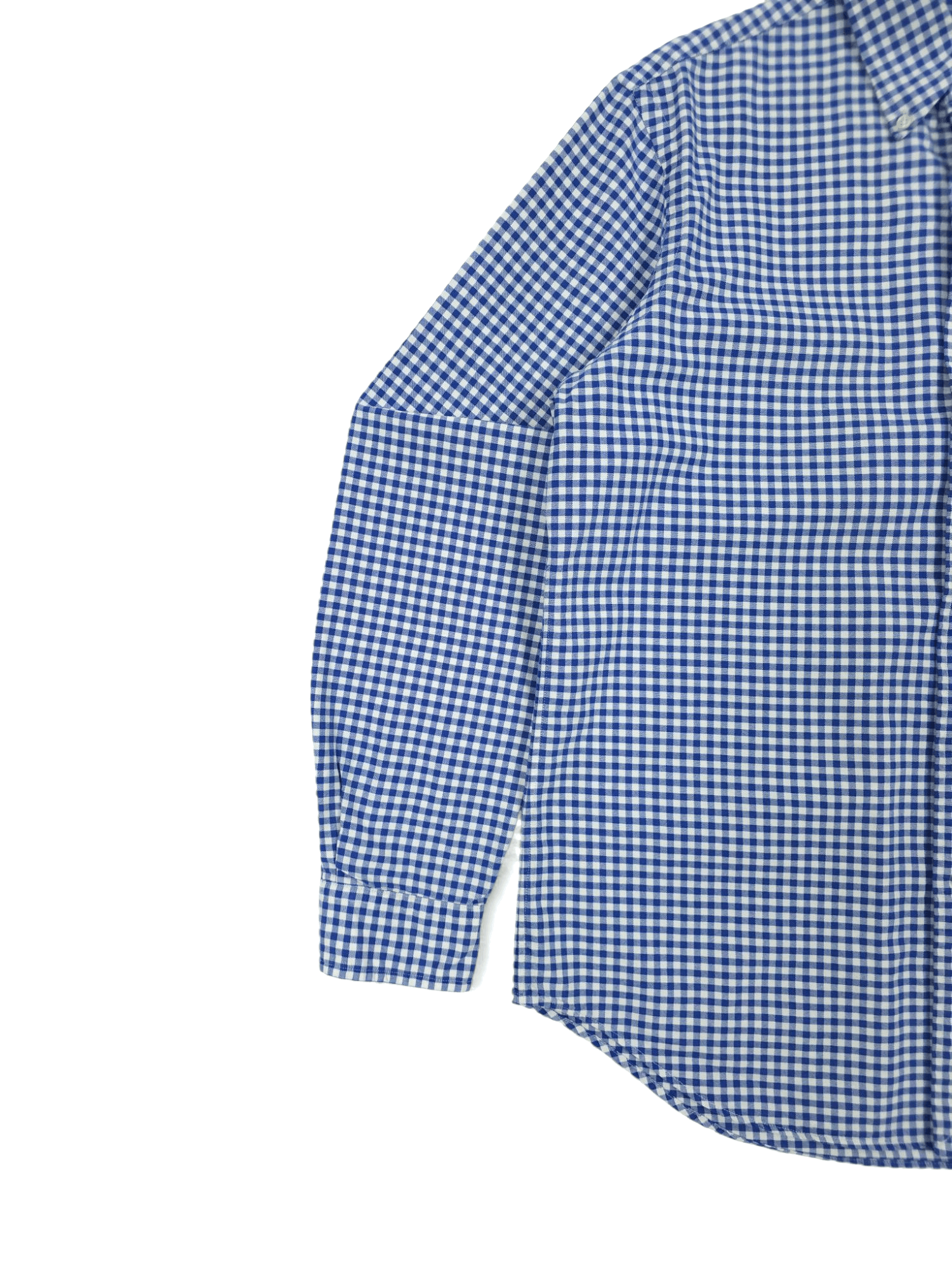 Polo Ralph Lauren 💎 Vintage Ralph Lauren Blue Checked Classic Button Shirt Size US M / EU 48-50 / 2 - 4 Thumbnail