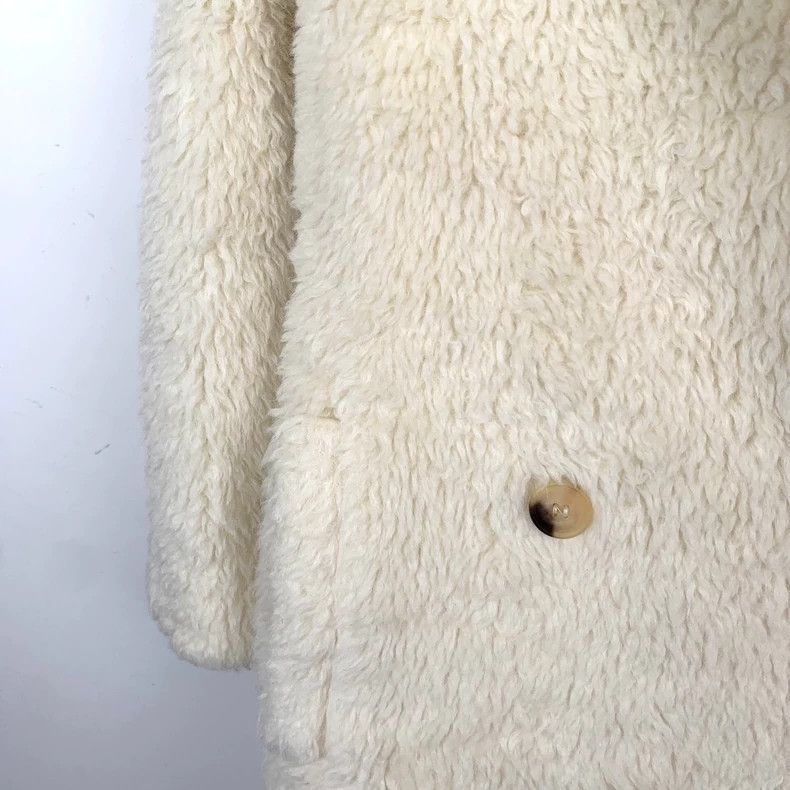Max Mara Max Mara White alpaca teddy coat Size S / US 4 / IT 40 - 4 Thumbnail