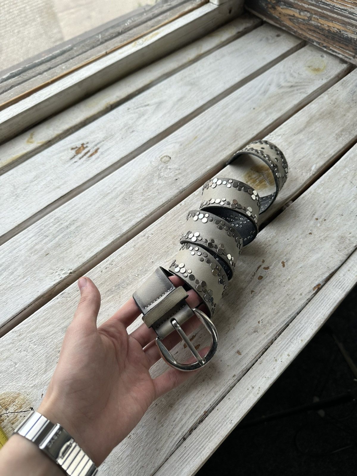 Other 🚨Vintage Crazy Metal Belt Drip Japanese Hype bb Simon Size ONE SIZE - 1 Thumbnail