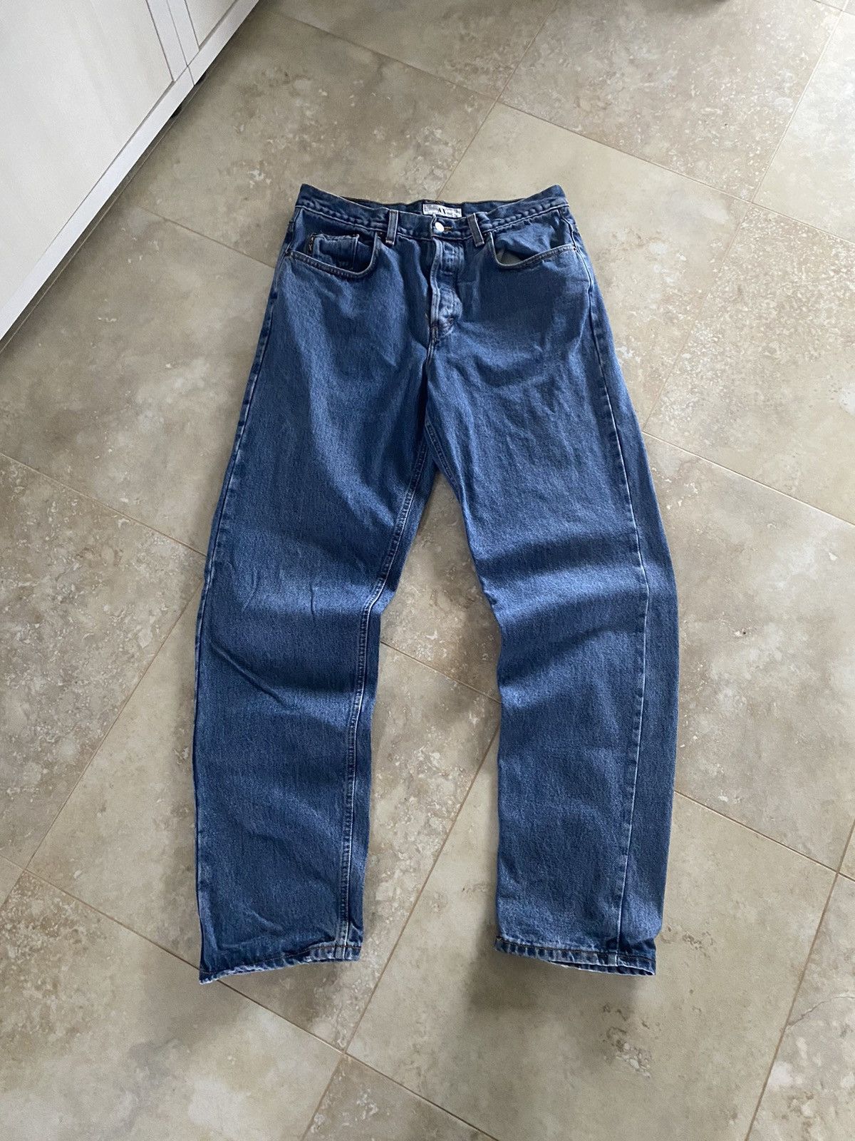 Armani Vintage Armani Baggy Jeans Made in Usa Size US 34 / EU 50 - 6 Thumbnail