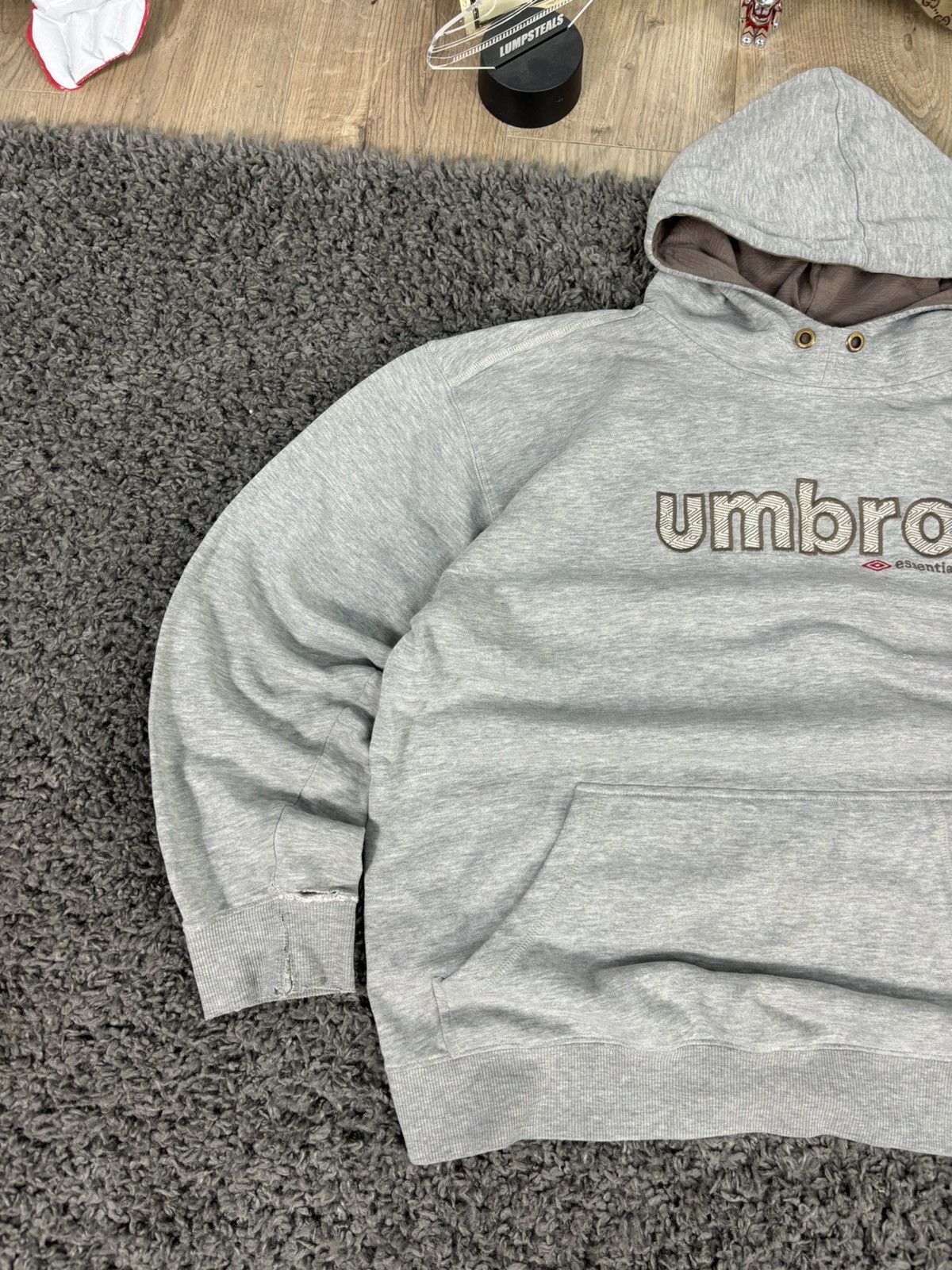 Japanese Brand × Umbro × Vintage Japanese Big Logo Boxy Hoodie Umbro Y2K Ninja Distressed Size US XL / EU 56 / 4 - 3 Thumbnail
