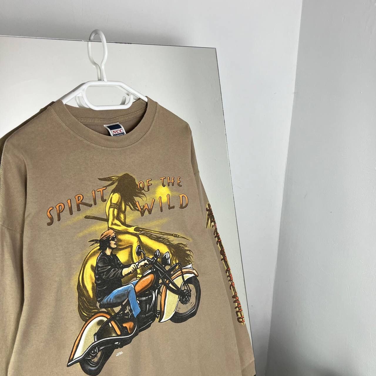 Vintage Spirit Of The Wild Bike Week Vintage Rider 90s Size US XXL / EU 58 / 5 - 2 Thumbnail