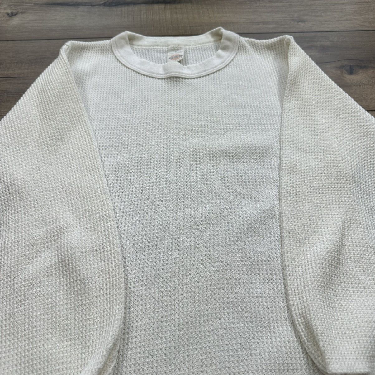 Dickies Vintage 90s Dickies Long Sleeve Waffle Knit Thermal Size US L / EU 52-54 / 3 - 6 Thumbnail