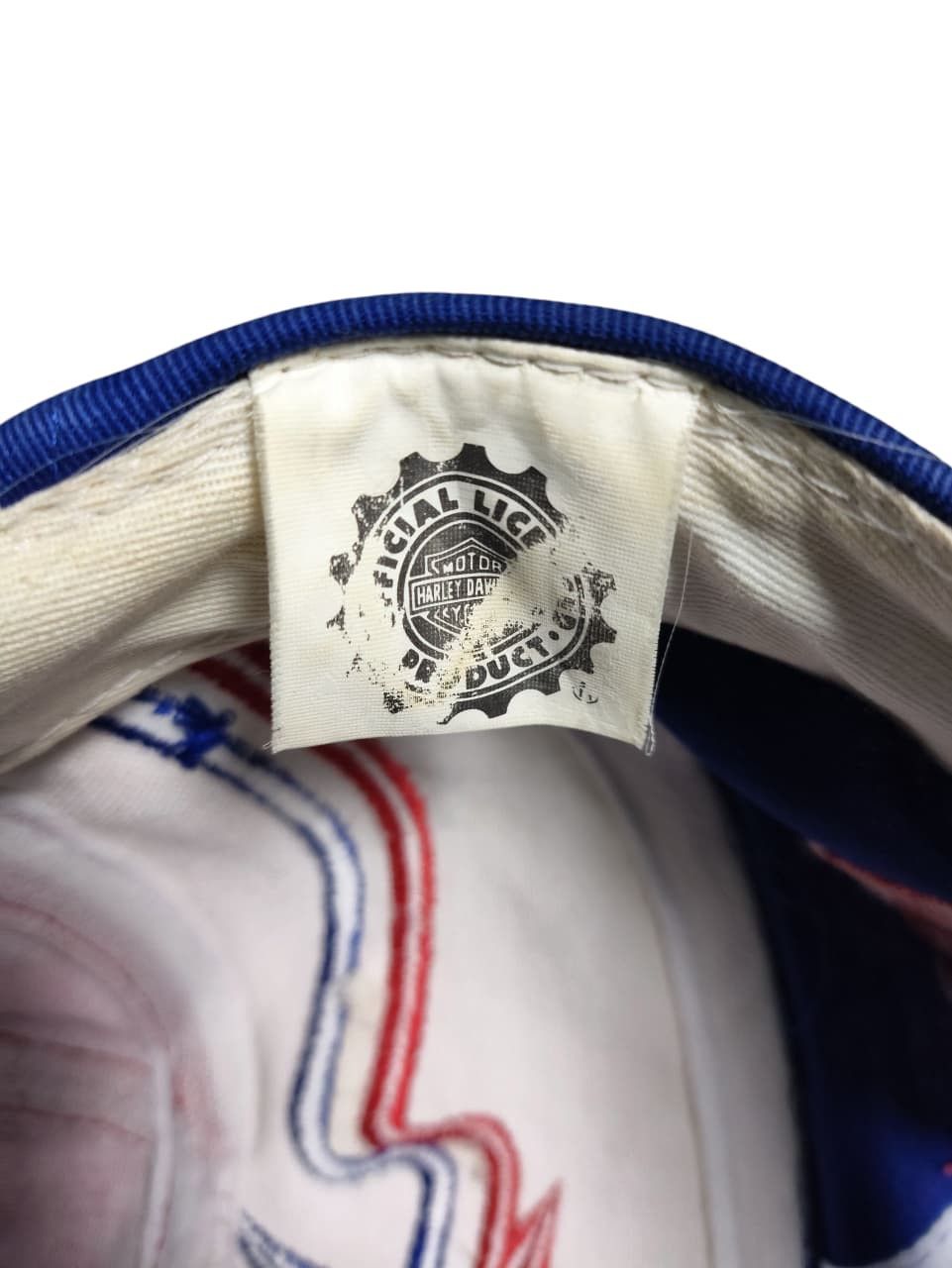 Harley Davidson Vintage 90s Harley Davidson Hat Size ONE SIZE - 7 Thumbnail
