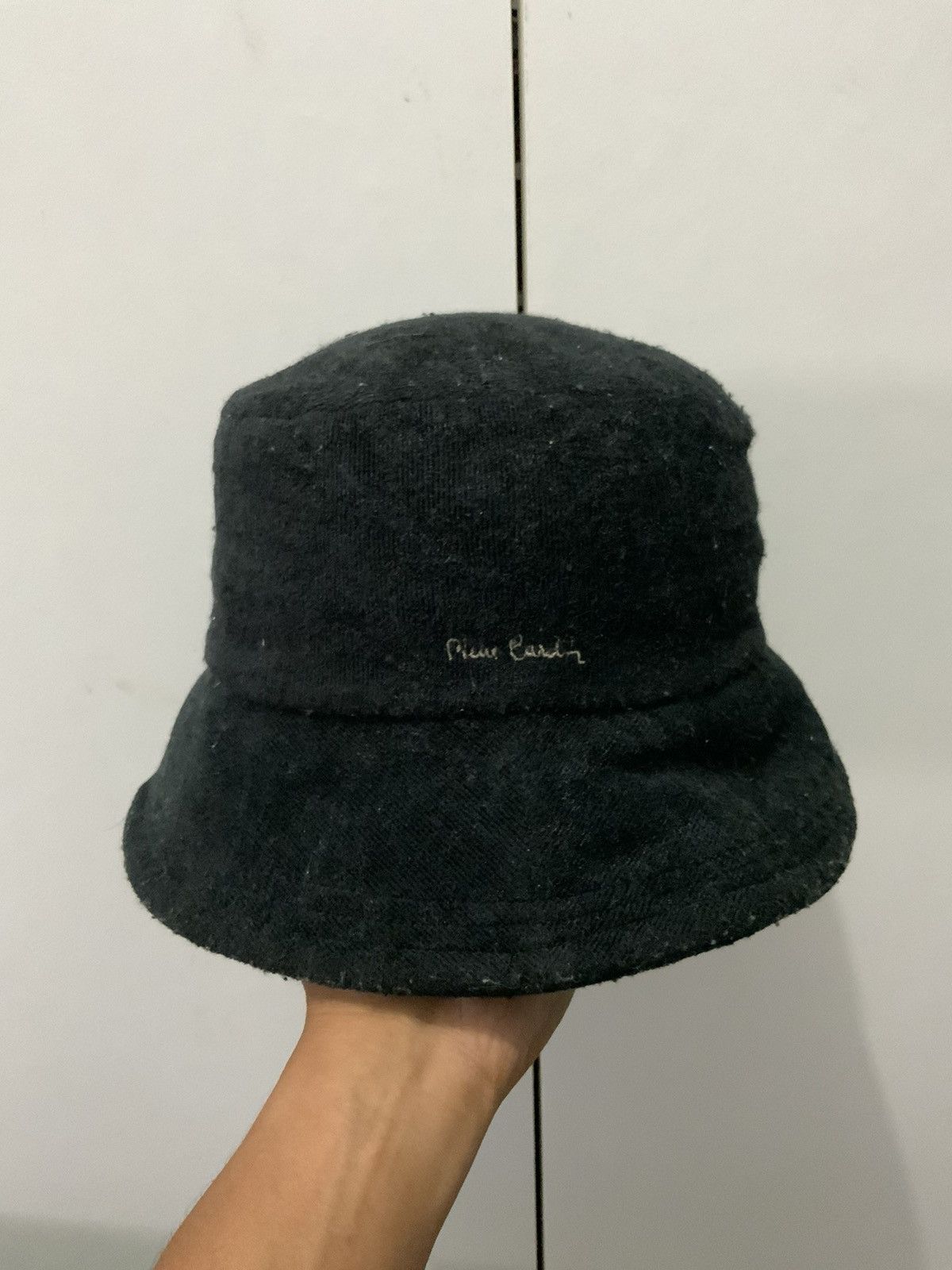 Japanese Brand Pierre Cardin Paris Mohair Bucket Hat Size ONE SIZE - 5 Thumbnail
