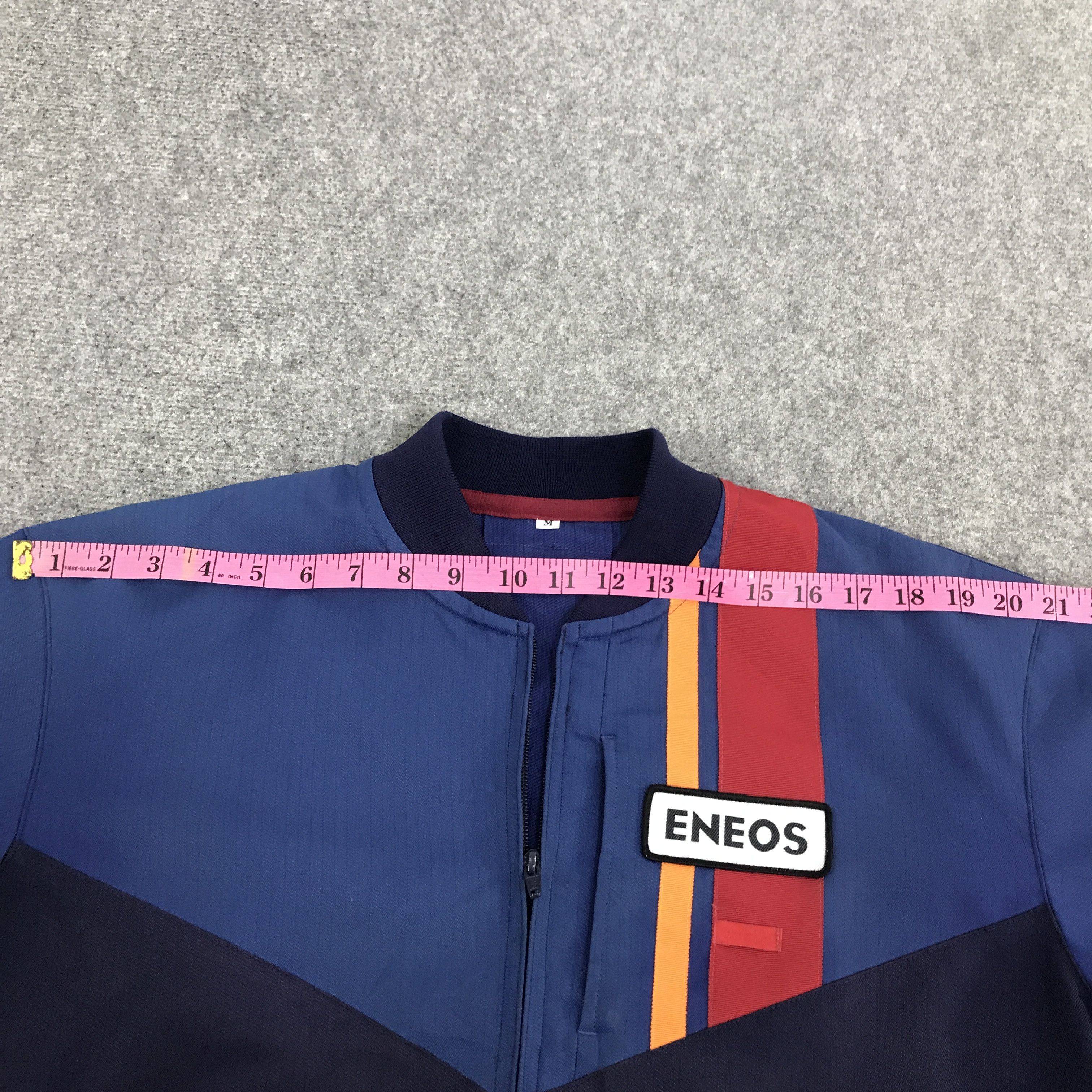 Japanese Brand Vtg eneos oil brand japan jacket K101B5 Size US M / EU 48-50 / 2 - 6 Thumbnail