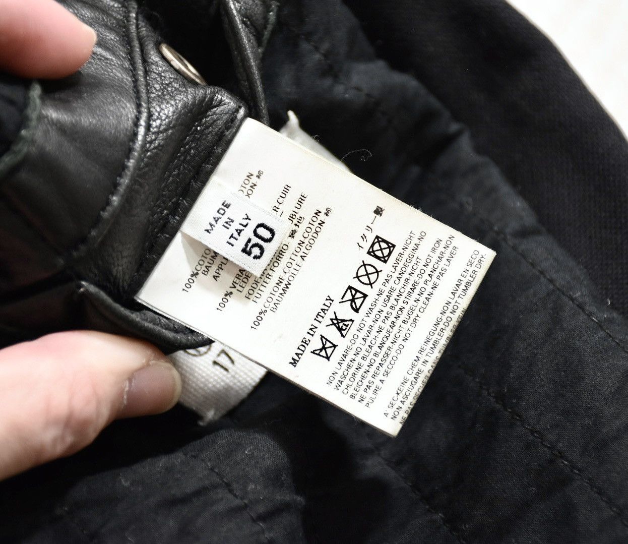 Maison Margiela Maison Martin Margiela Moto Jacket，size 50！！ Size US L / EU 52-54 / 3 - 12 Thumbnail