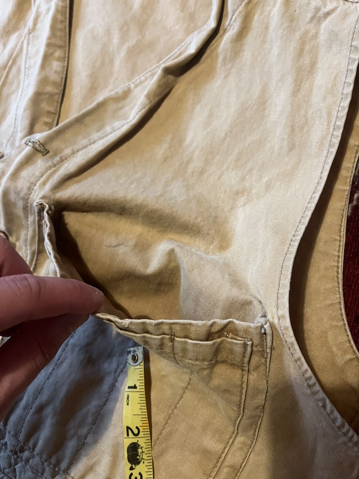 Vintage Vintage cropped canvas vest like visvim RARE Size US M / EU 48-50 / 2 - 12 Thumbnail