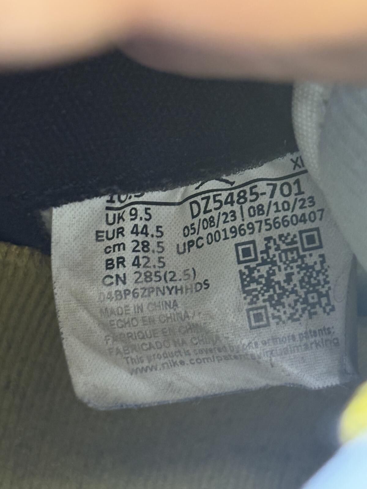 Jordan Brand Air Jordan 1 high yellow Orche Size US 10.5 / EU 43-44 - 6 Thumbnail