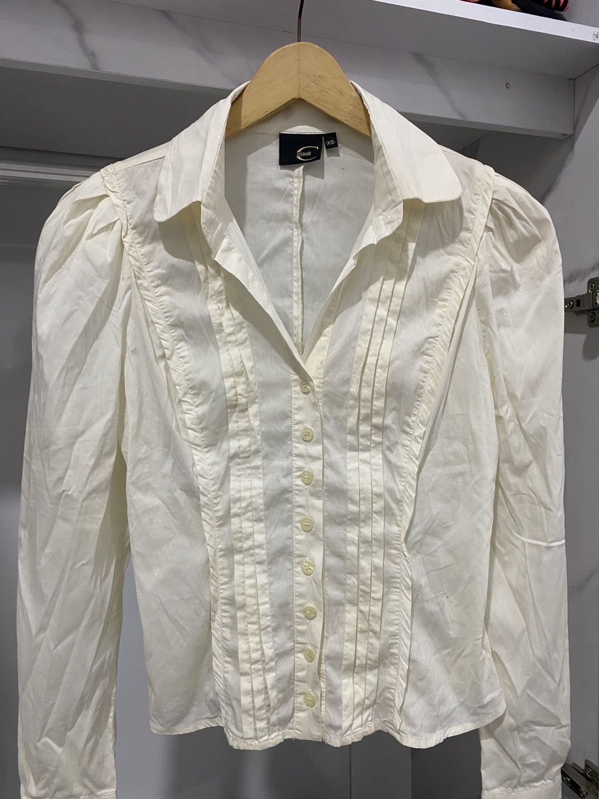 Just Cavalli × Roberto Cavalli × Vintage Just Cavalli Archived Shirt Vintage Size XS / US 0-2 / IT 36-38 - 2 Thumbnail