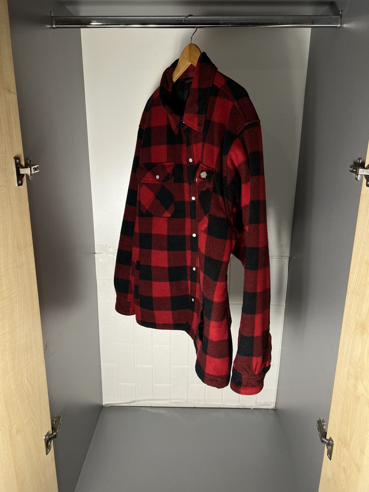 Dickies VINTAGE DICKIES FLANNEL SHERPA JACKET CASUAL DESIGNER 90s Size US XXL / EU 58 / 5 - 17 Thumbnail