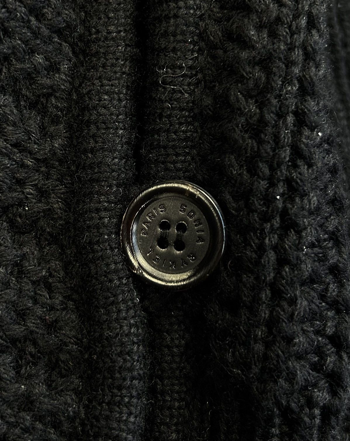 Sonia Rykiel × Vintage Luxury Sonia Rykiel Knitted Cardigan Sweater Vintage Size L / US 10 / IT 46 - 11 Thumbnail