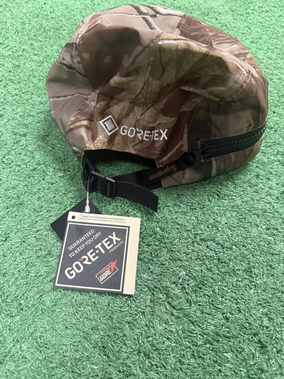 Supreme Supreme goretex camo 6 panel box logo hat Size ONE SIZE - 4 Thumbnail
