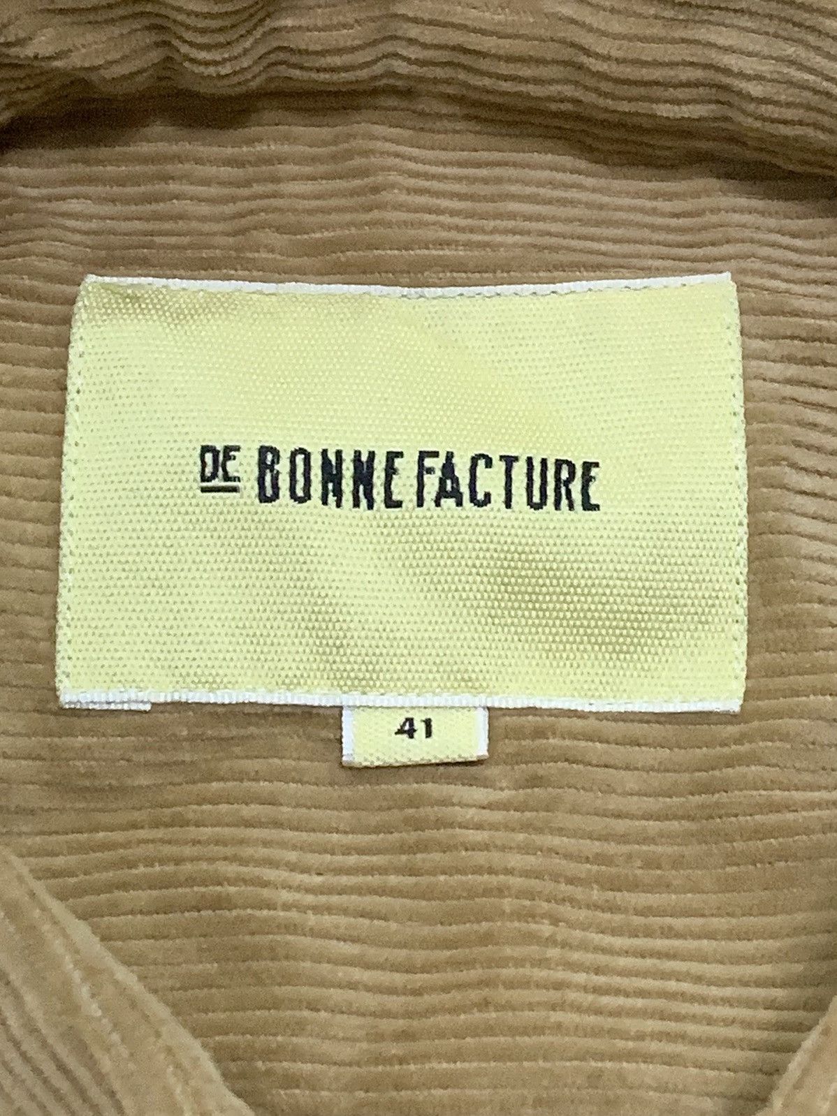 De Bonne Facture DE BONNE FACTURE BUTTON-DOWN COLLAR COTTON-CORDUROY SHIRT Size US L / EU 52-54 / 3 - 3 Thumbnail