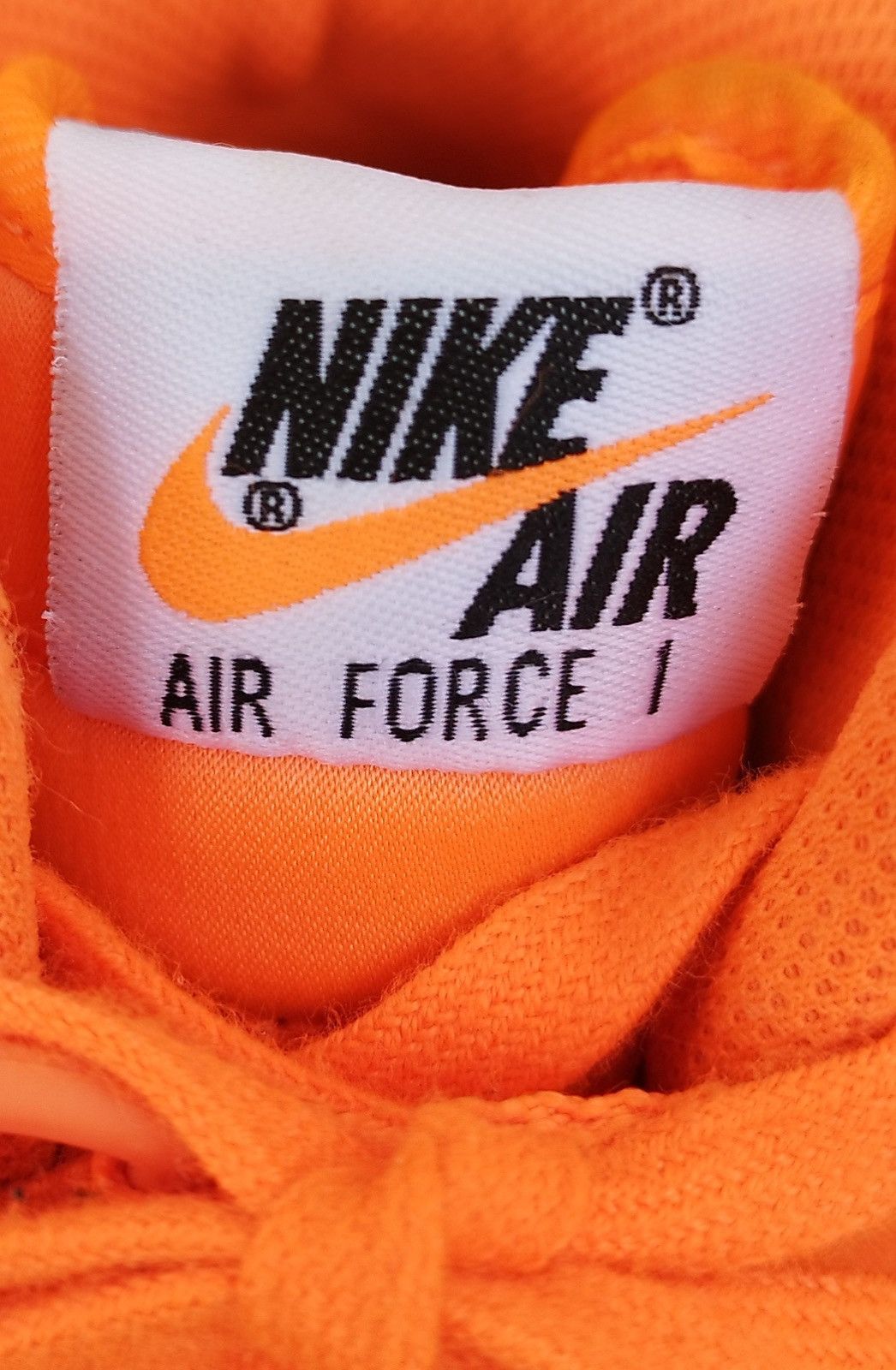 Nike Nike Air Force 1 High Just Do It Pack Orange Unisex #7us Size US 7 / IT 37 - 6 Thumbnail