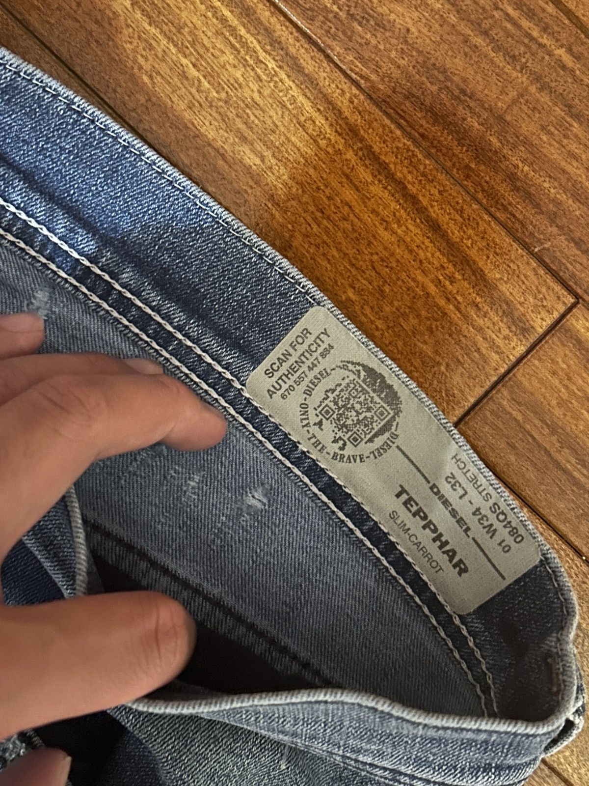 Diesel Diesel Tepphar Size US 34 / EU 50 - 3 Thumbnail