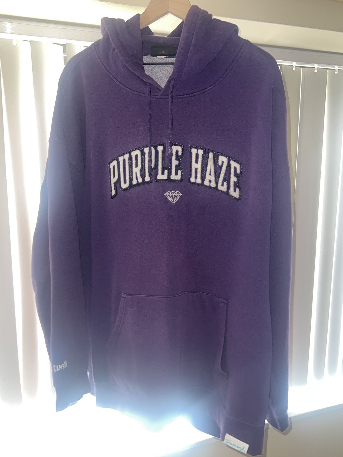 Diamond Supply Co Cam'ron purple haze hoodie