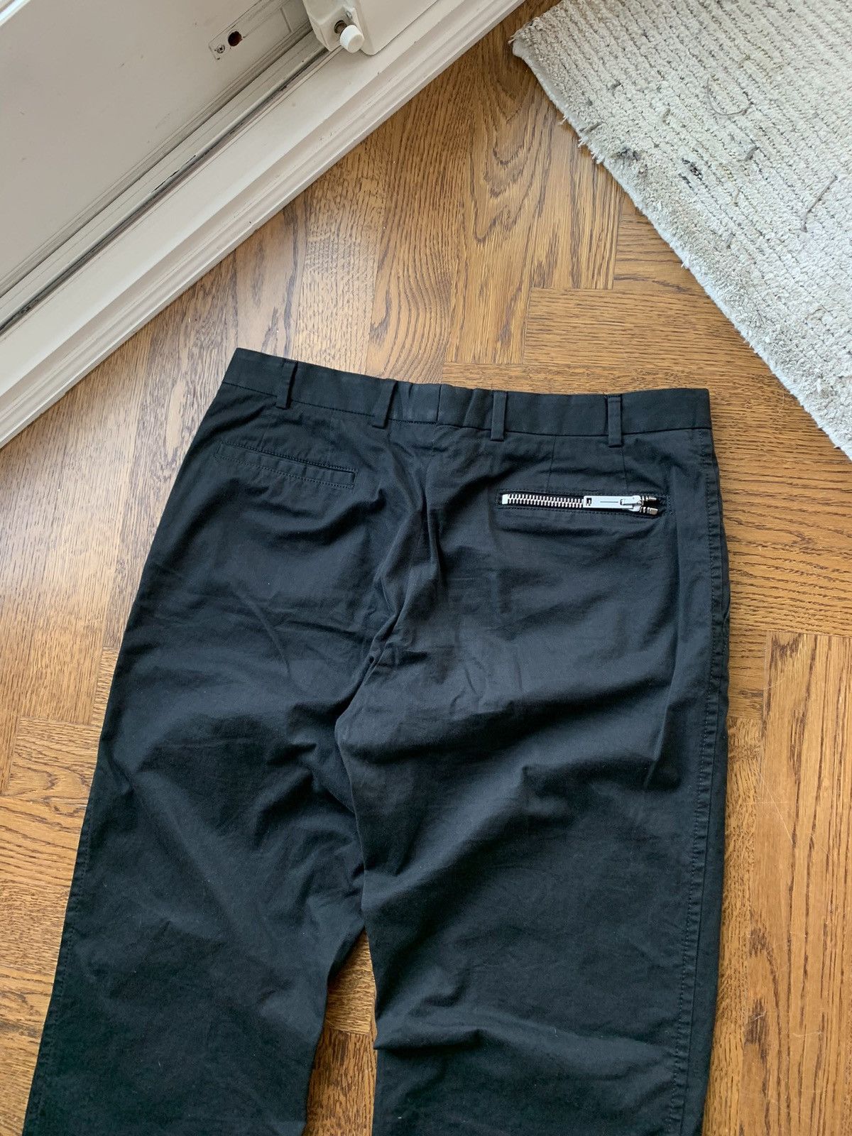 Designer × Ermenegildo Zegna × Z Zegna Ermenegildo Zegna Trousers Cotton Pants Light Straight Italy Size US 33 - 2 Thumbnail