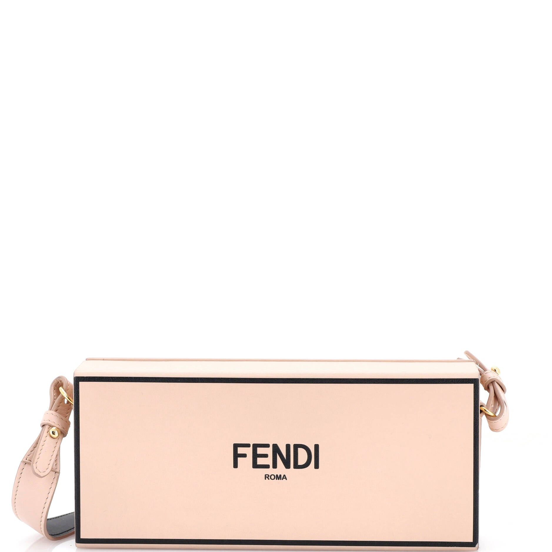 Fendi Logo Horizontal Box Crossbody Bag Size ONE SIZE - 1 Thumbnail