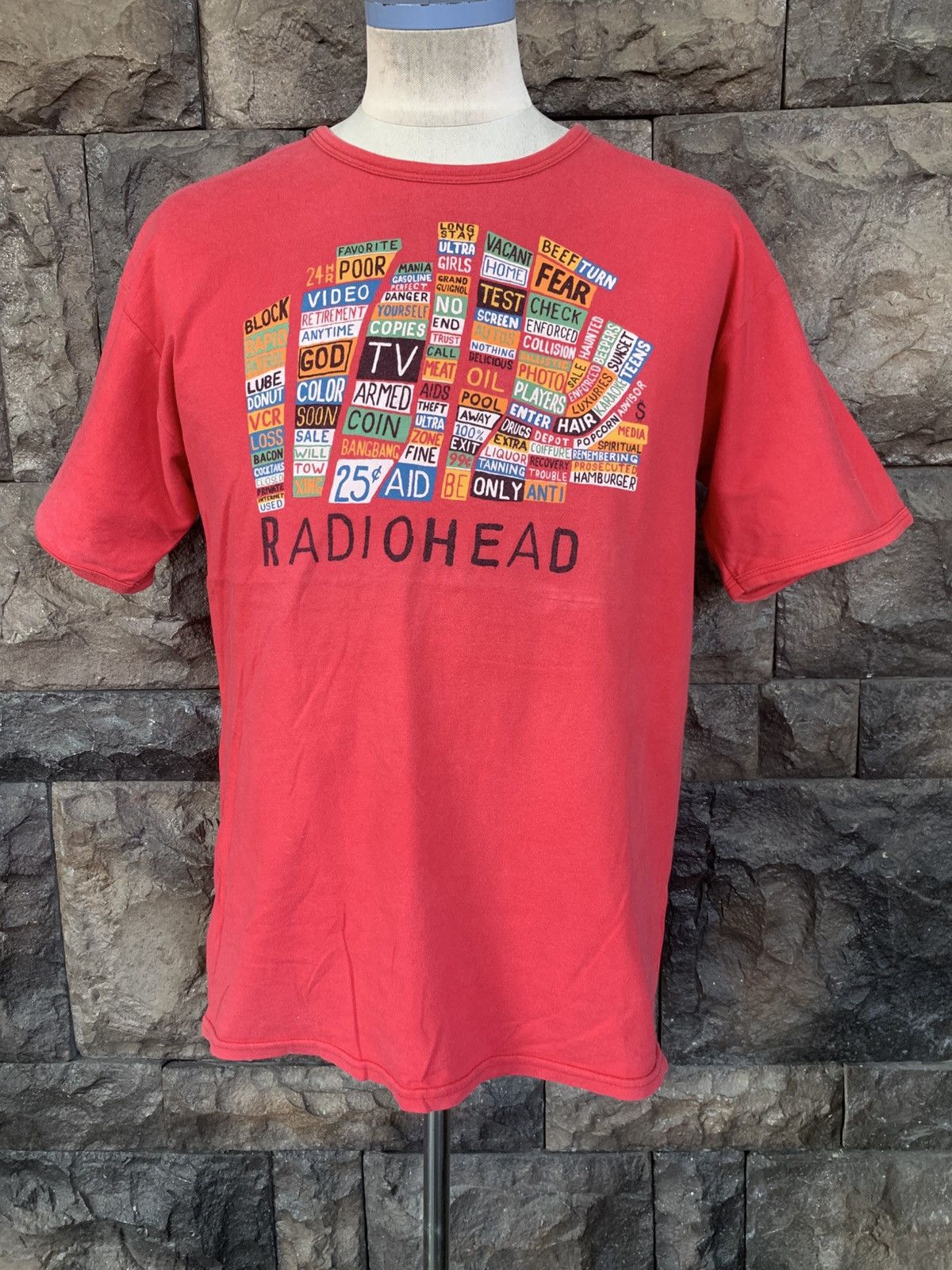 Band Tees × Vintage Vintage Radiohead Rock Band T shirt Size US M / EU 48-50 / 2 - 1 Thumbnail
