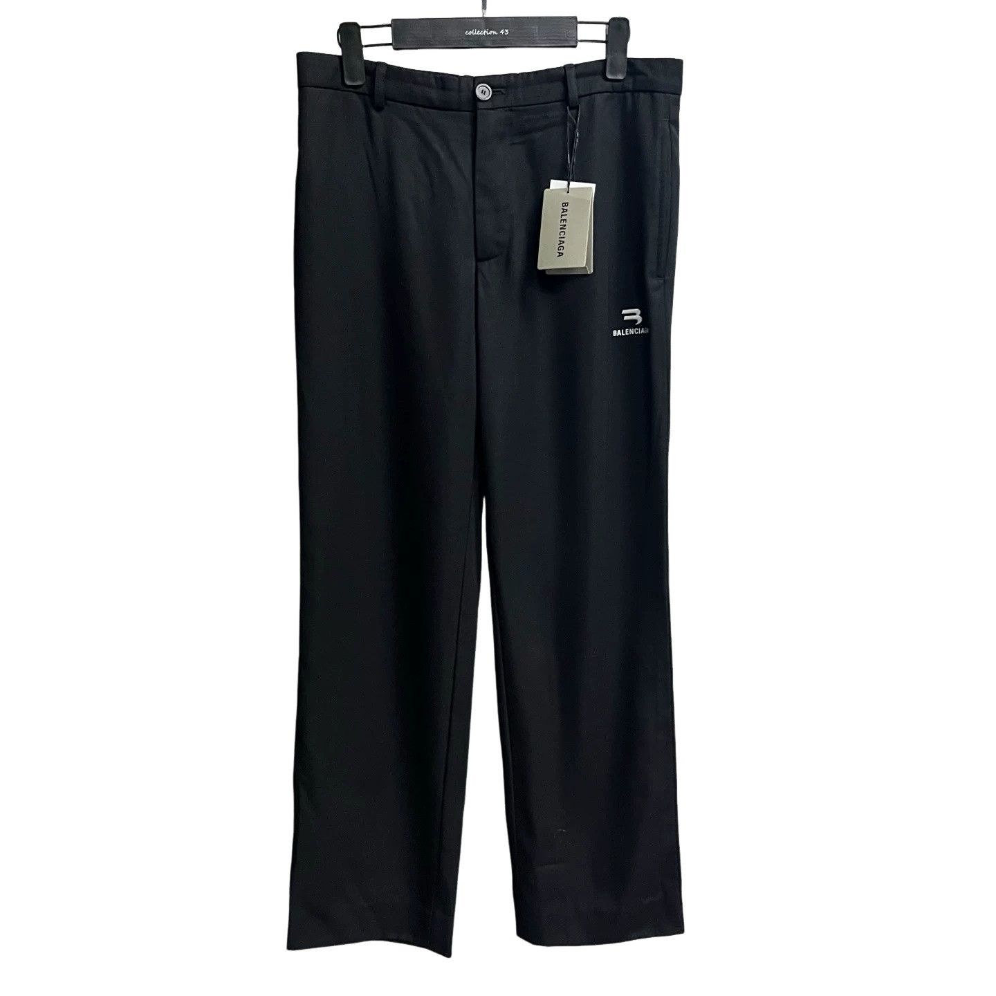 Balenciaga Balenciaga Logo Print Casual Pants Size 46 Size US 30 / EU 46 - 1 Thumbnail