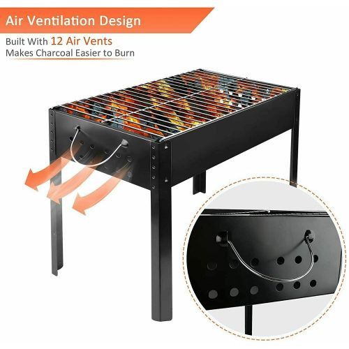 Designer × Homemade YSSOA 20'' Portable Foldable Outdoor Charcoal Barbecue Grill Size US L / EU 52-54 / 3 - 5 Thumbnail