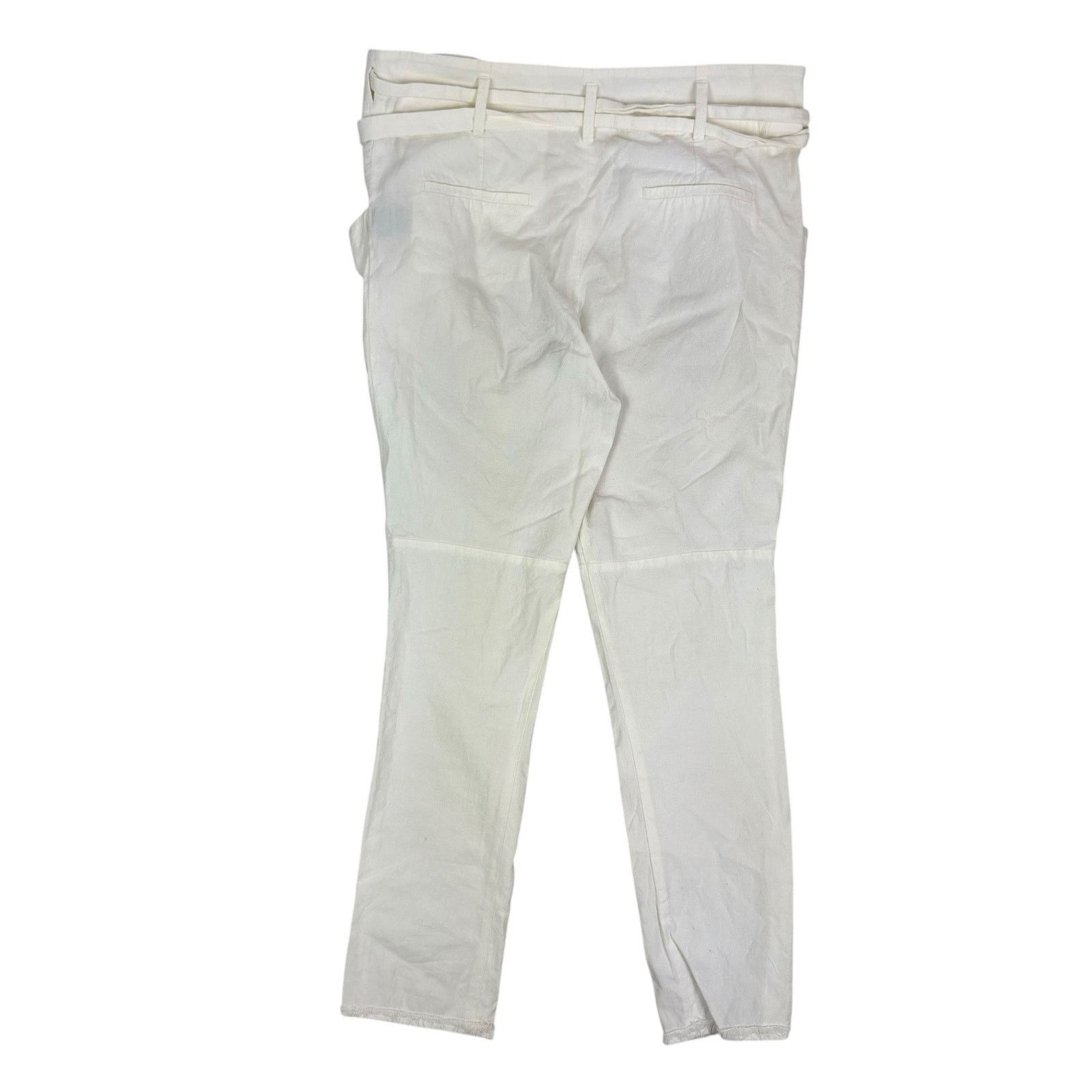 Isabel Marant Isabel Marant Women White Pockets High Rise Skinny Pants 36 Size 25" / US 0 / IT 36 - 8 Thumbnail