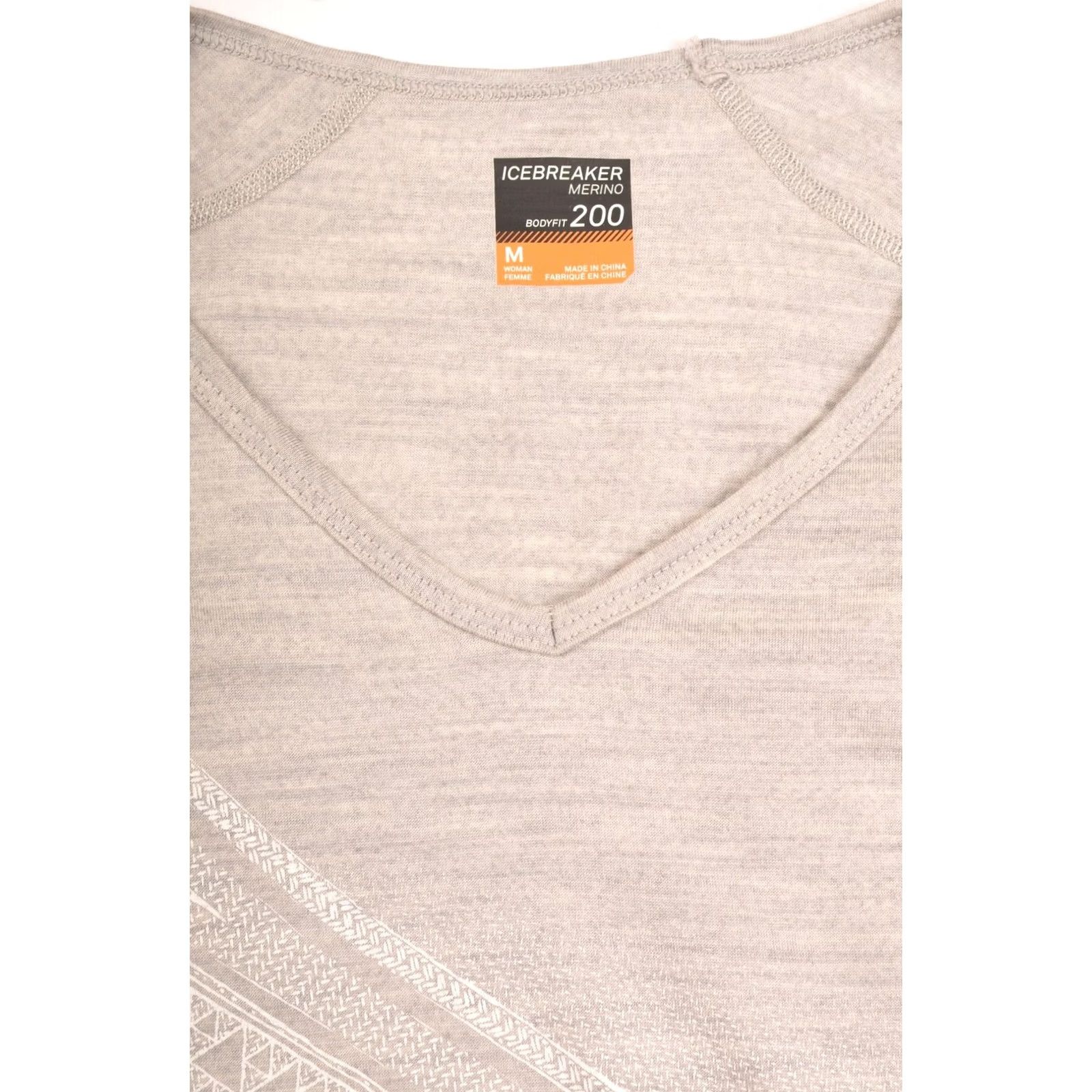 Icebreaker Icebreaker Merino Wool Bodyfit 200 Simon Beck Long Sleeve Top T-Shirt Women M Gray Activewear Wool 2009s Merch? Size M / US 6-8 / IT 42-44 - 3 Thumbnail