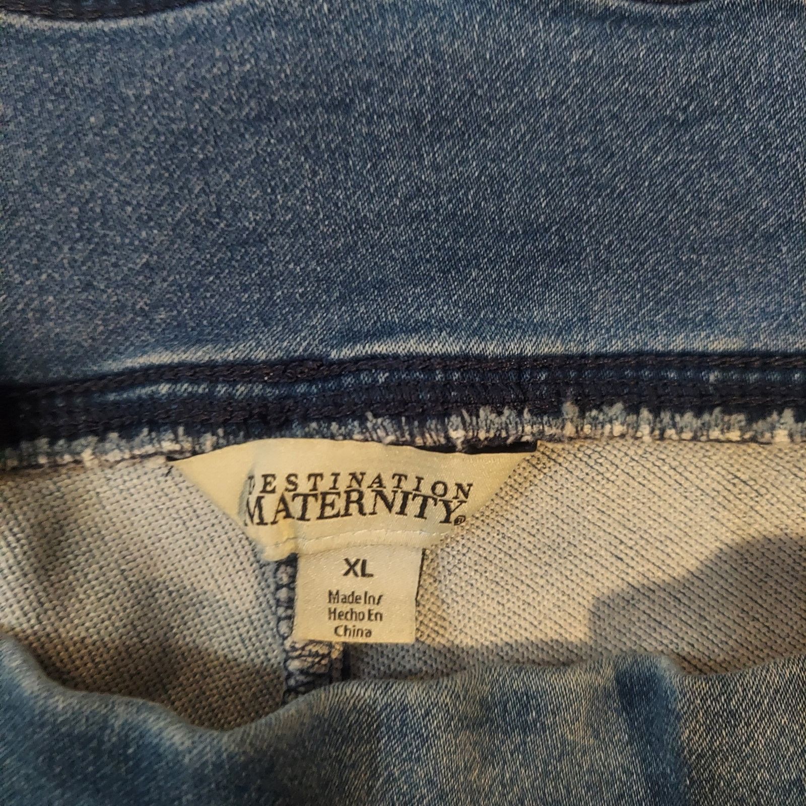 & Other Stories Destination Maternity XL jeggings stretch blue skinny Size 38" / US 16 / IT 52 - 5 Thumbnail