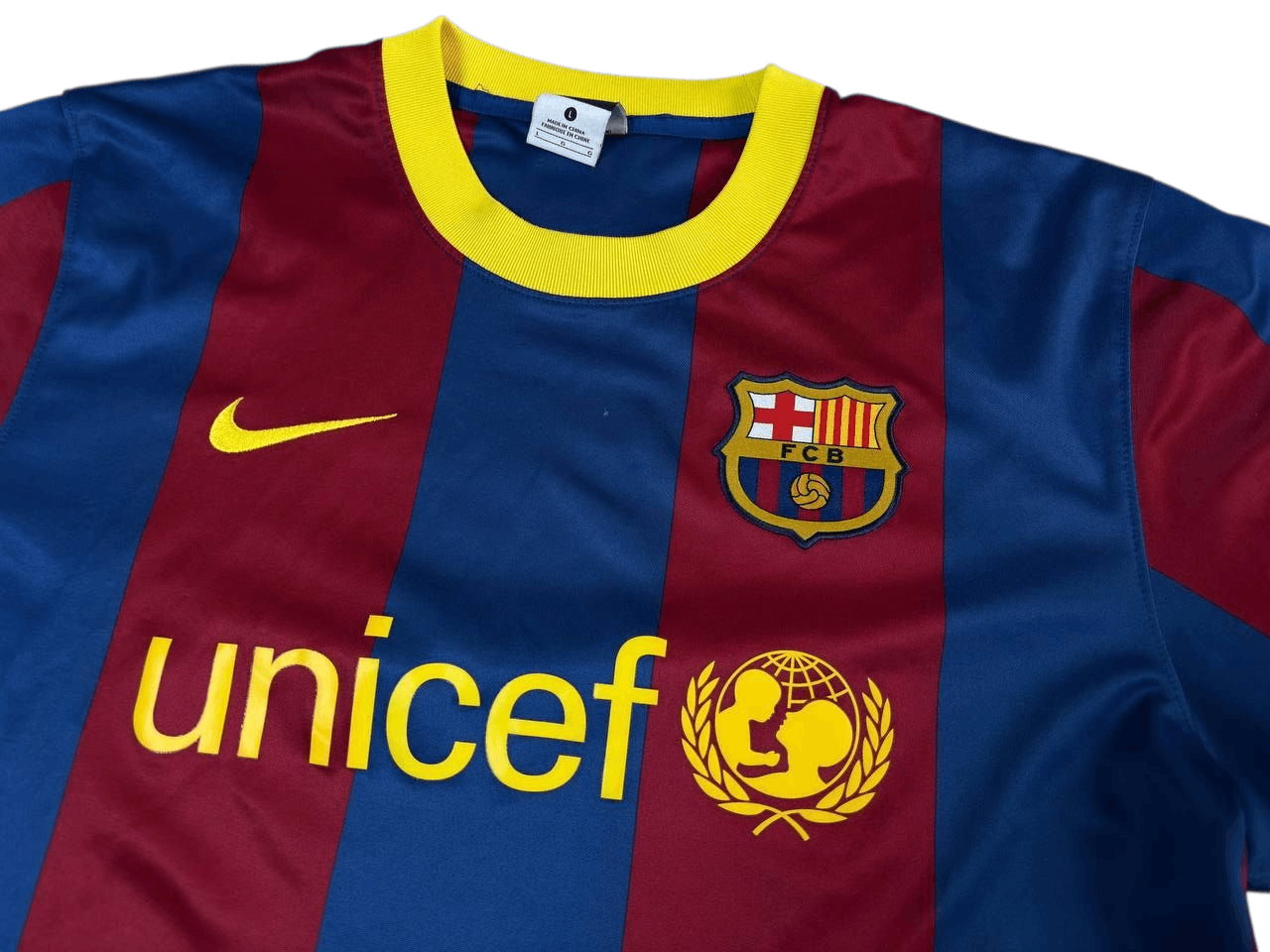 Nike Jersey FC Barcelona 2010/11 Nike Vintage Size US L / EU 52-54 / 3 - 3 Thumbnail