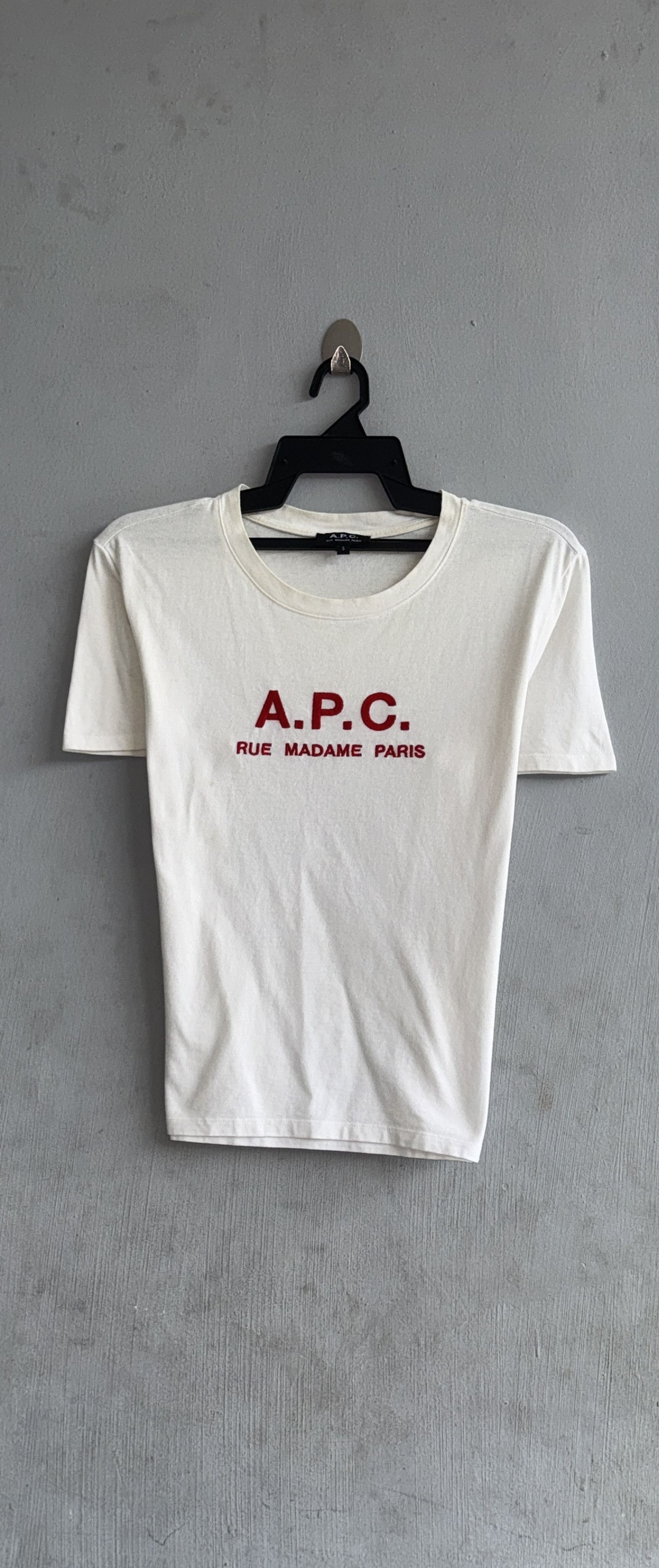 A.P.C. APC Spellout Shirt Size S / US 4 / IT 40 - 1 Thumbnail