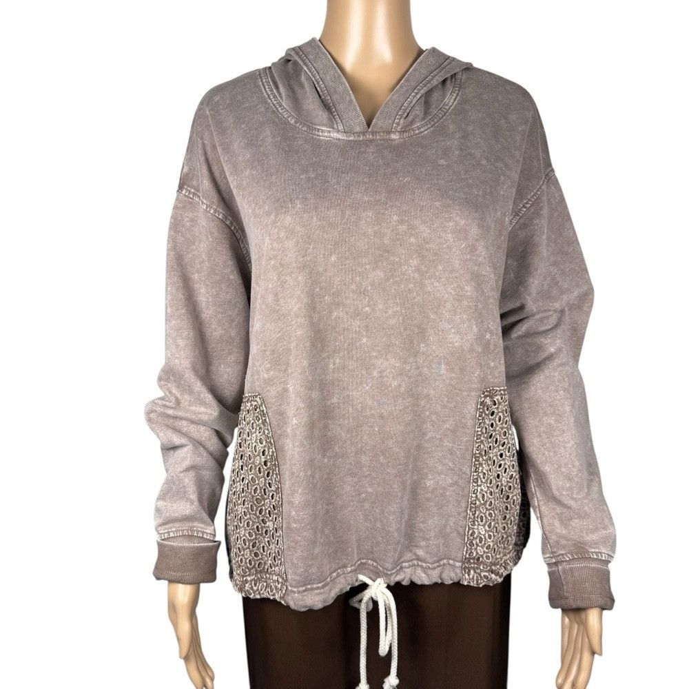 Other NWT New Jane + Delancey Light Brown Hoodie With Eyelet Pock Size L / US 10 / IT 46 - 2 Thumbnail