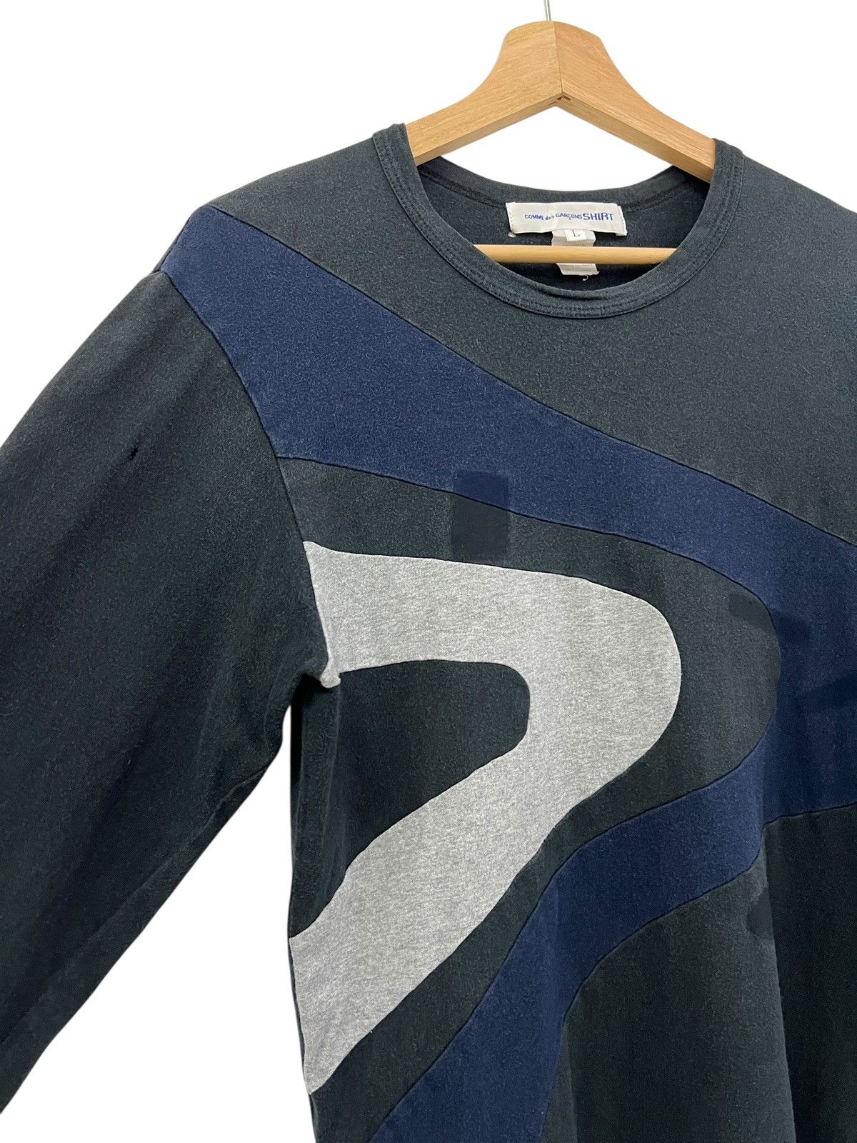 Comme des Garcons SHIRT Comme des Garcons Reconstruct Longsleeve Shirt Size US S / EU 44-46 / 1 - 5 Thumbnail