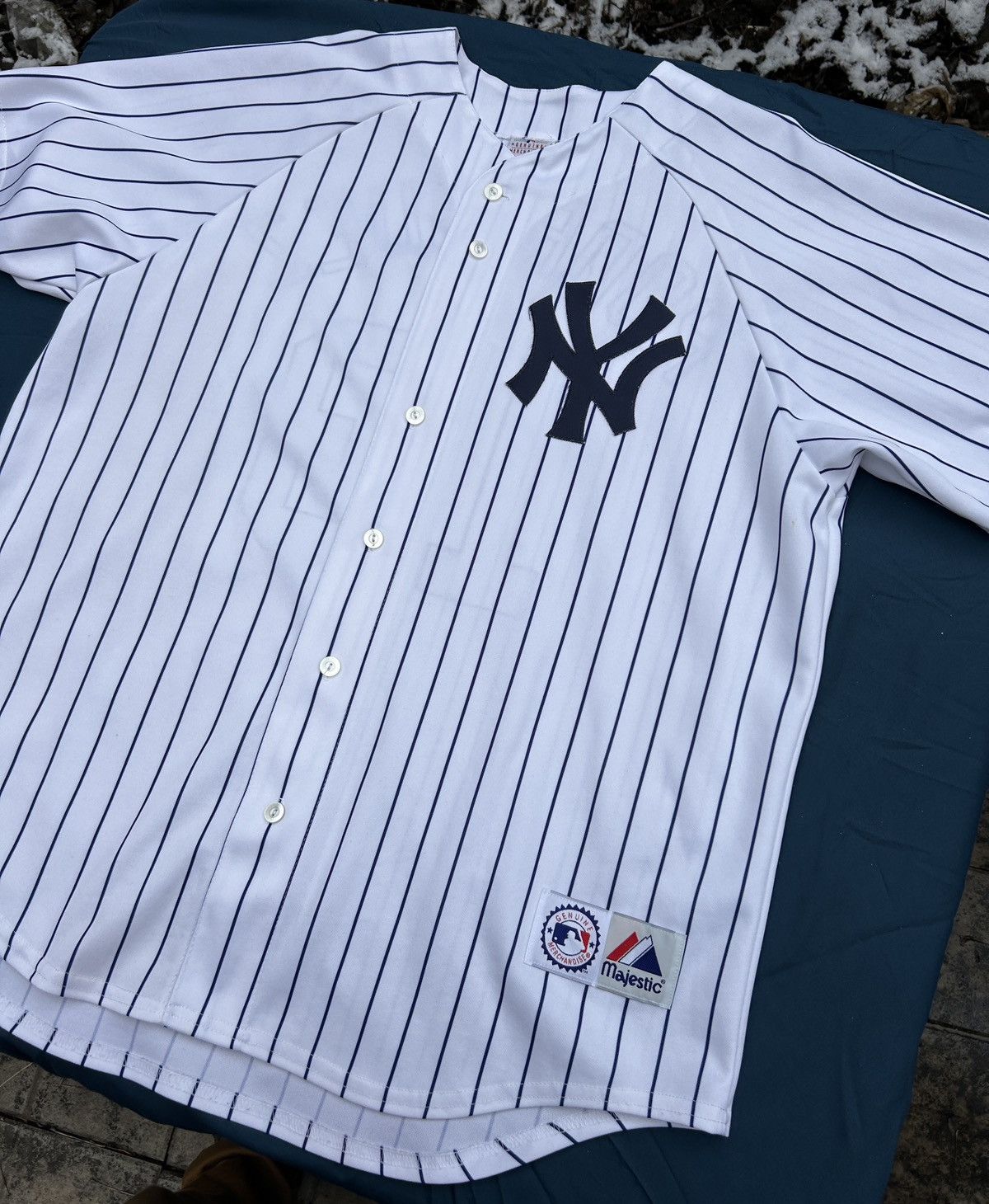 MLB Authentic Majestic NY Yankees Alex Rodriguez MLB Jersey Size US L / EU 52-54 / 3 - 3 Thumbnail