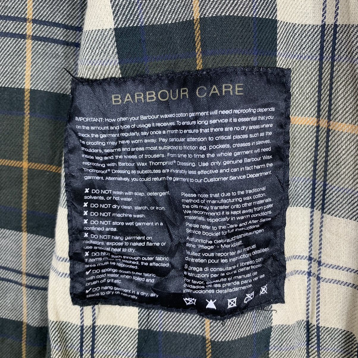 Barbour Vintage Barbour Tartan Waxed Cotton Raincoat Size US S / EU 44-46 / 1 - 10 Thumbnail