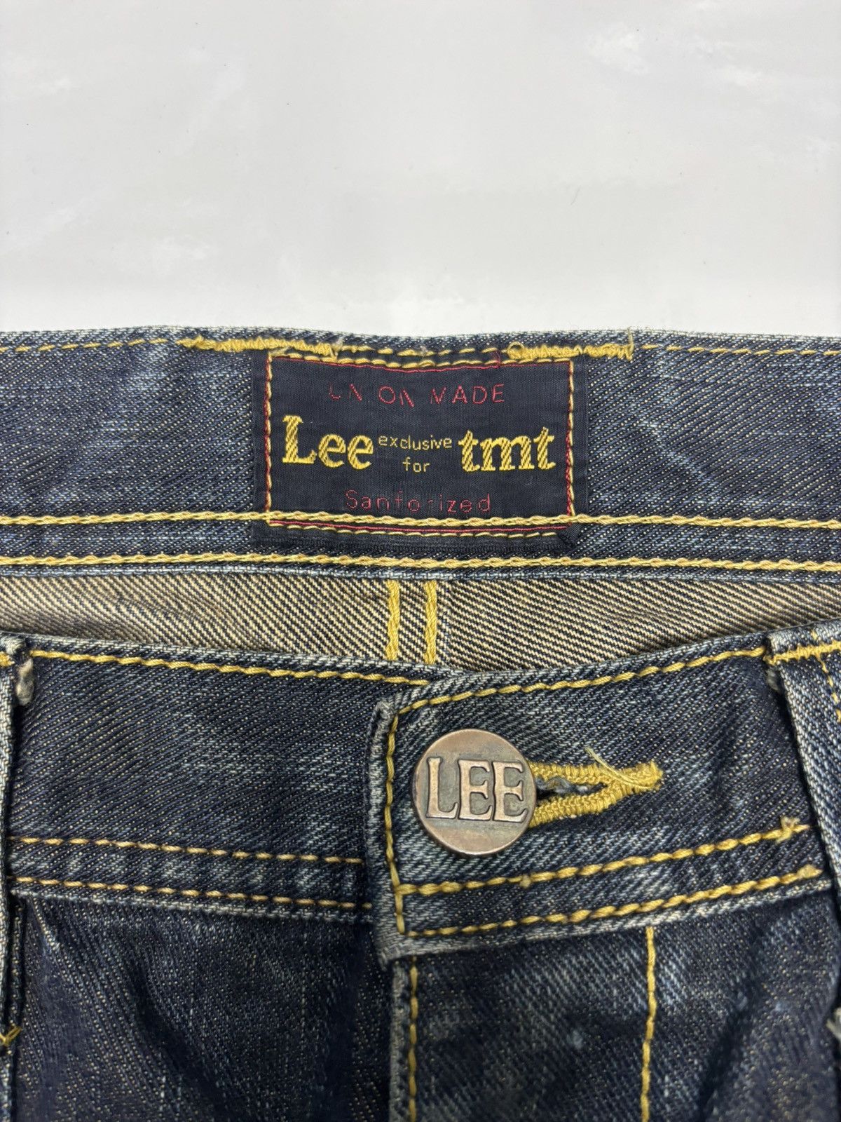 Lee × TMT LEE X TMT JAPAN UNION MADE BUSH PANTS BUSH JEANS Size US 33 - 11 Thumbnail