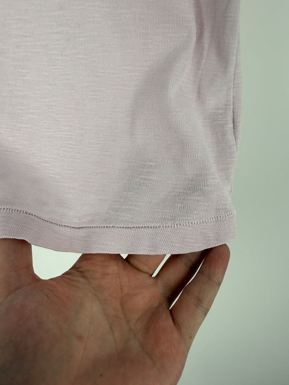 YMC YMC Organic Cotton Light Pink Half Sleeve Shirt Size L / US 10 / IT 46 - 7 Thumbnail