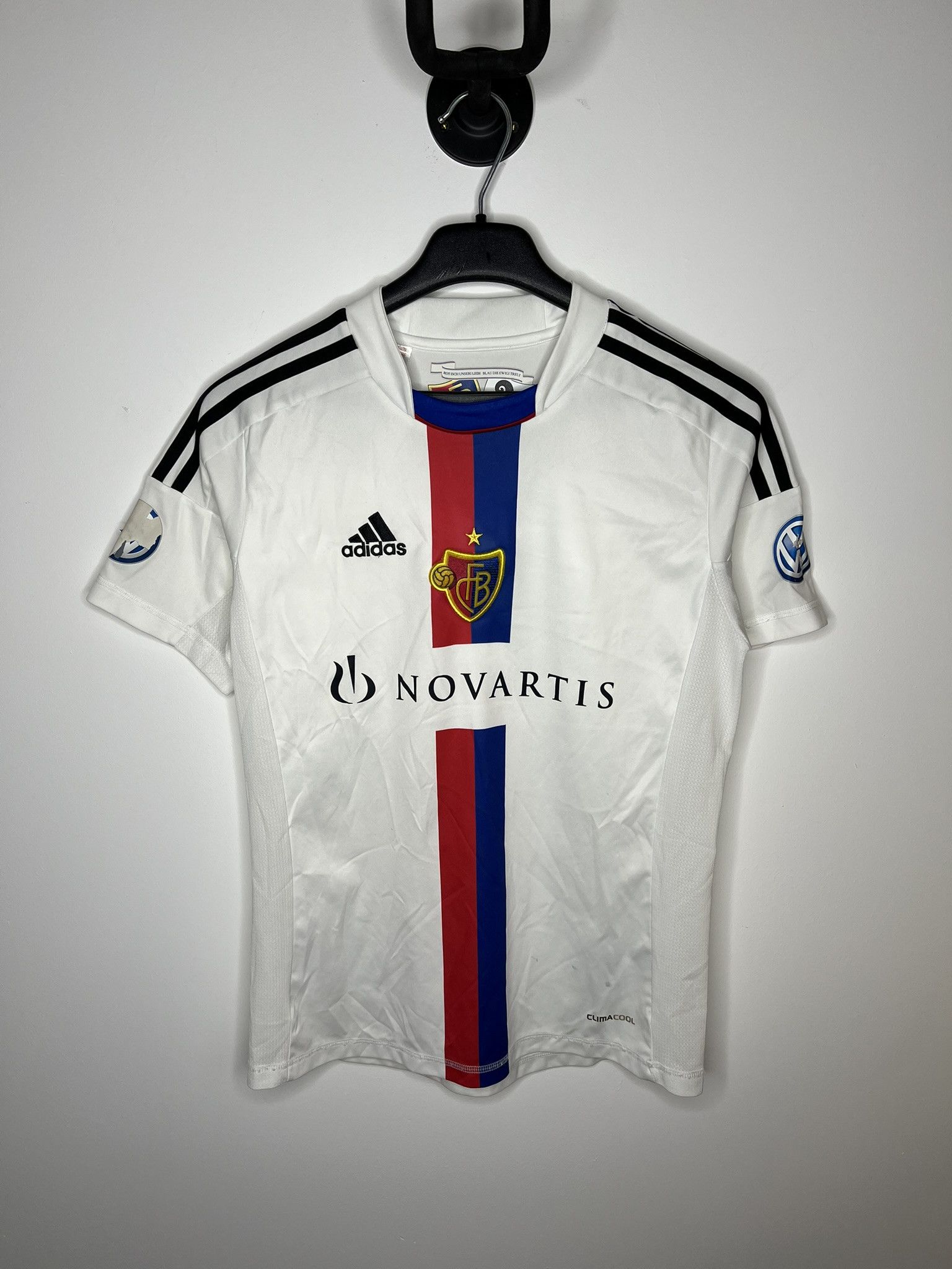 Hummel BASEL 1893 AWAY 2012 2014 FOOTBALL SHIRT SOCCER JERSEY Size US XS / EU 42 / 0 - 1 Thumbnail