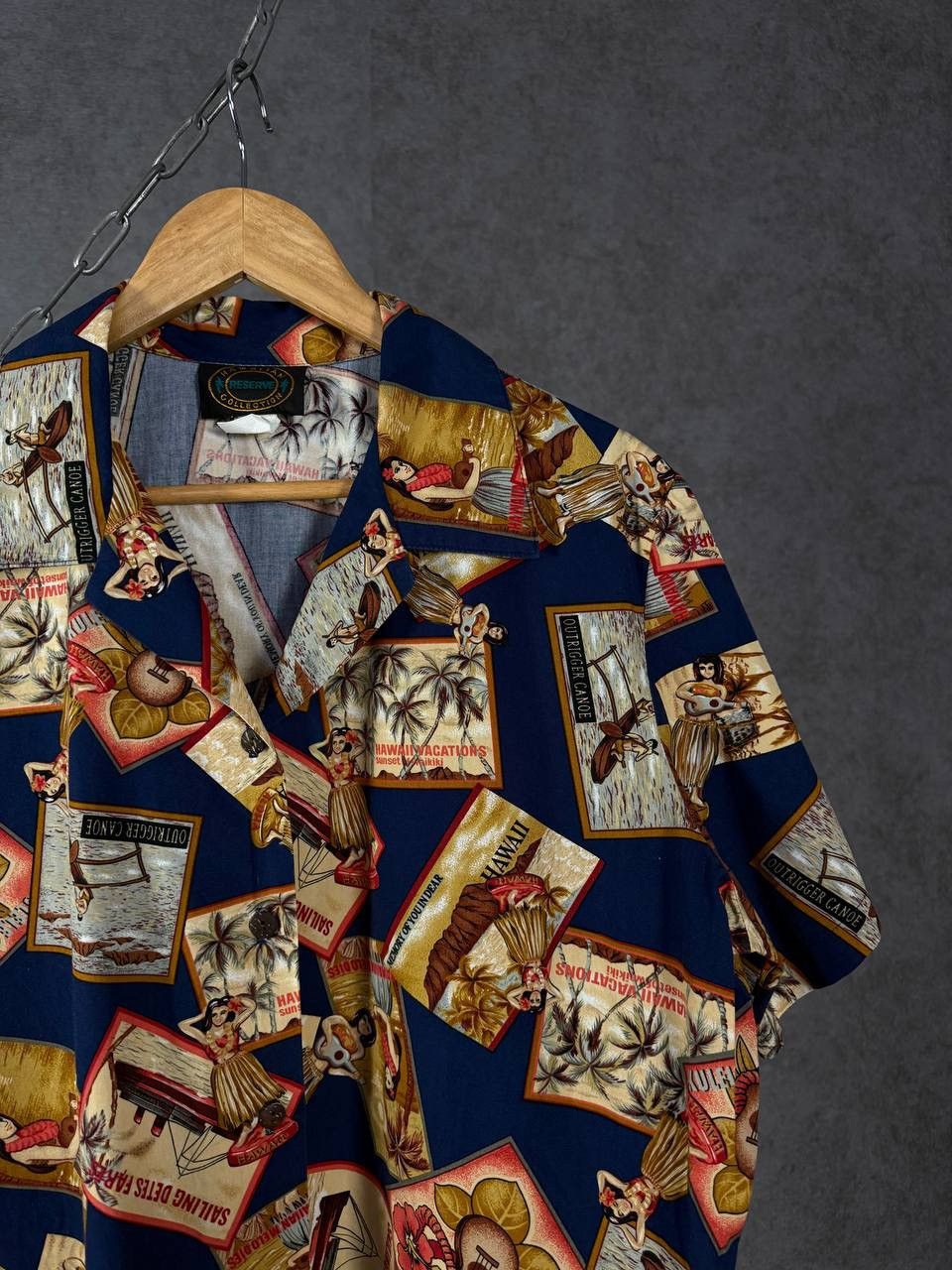 Vintage Vintage art crazy made in hawaii hawaiian shirt Size US M / EU 48-50 / 2 - 2 Thumbnail