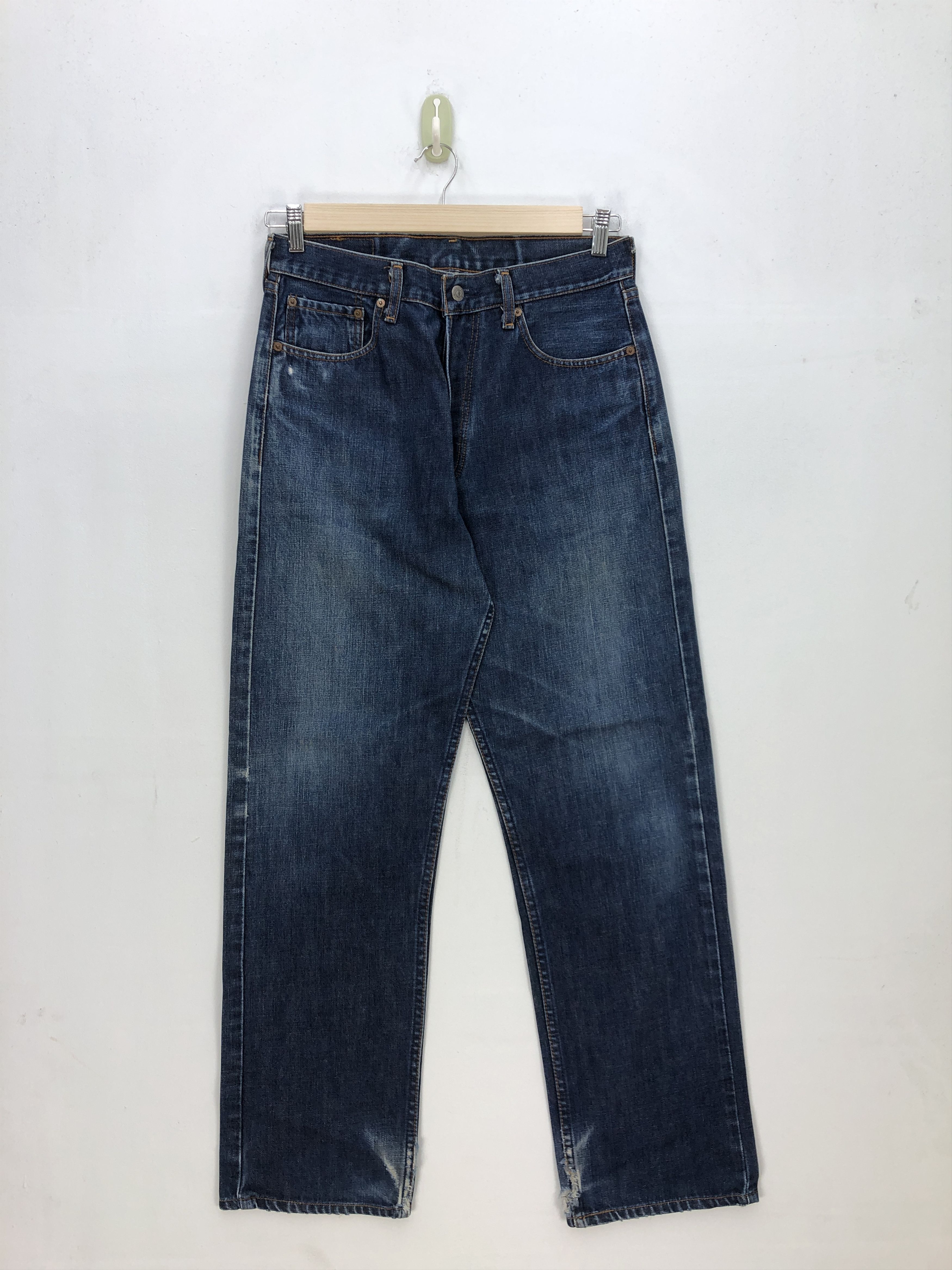 Vintage 90s Levis Jeans Levi's Fly Indigo Button Denim