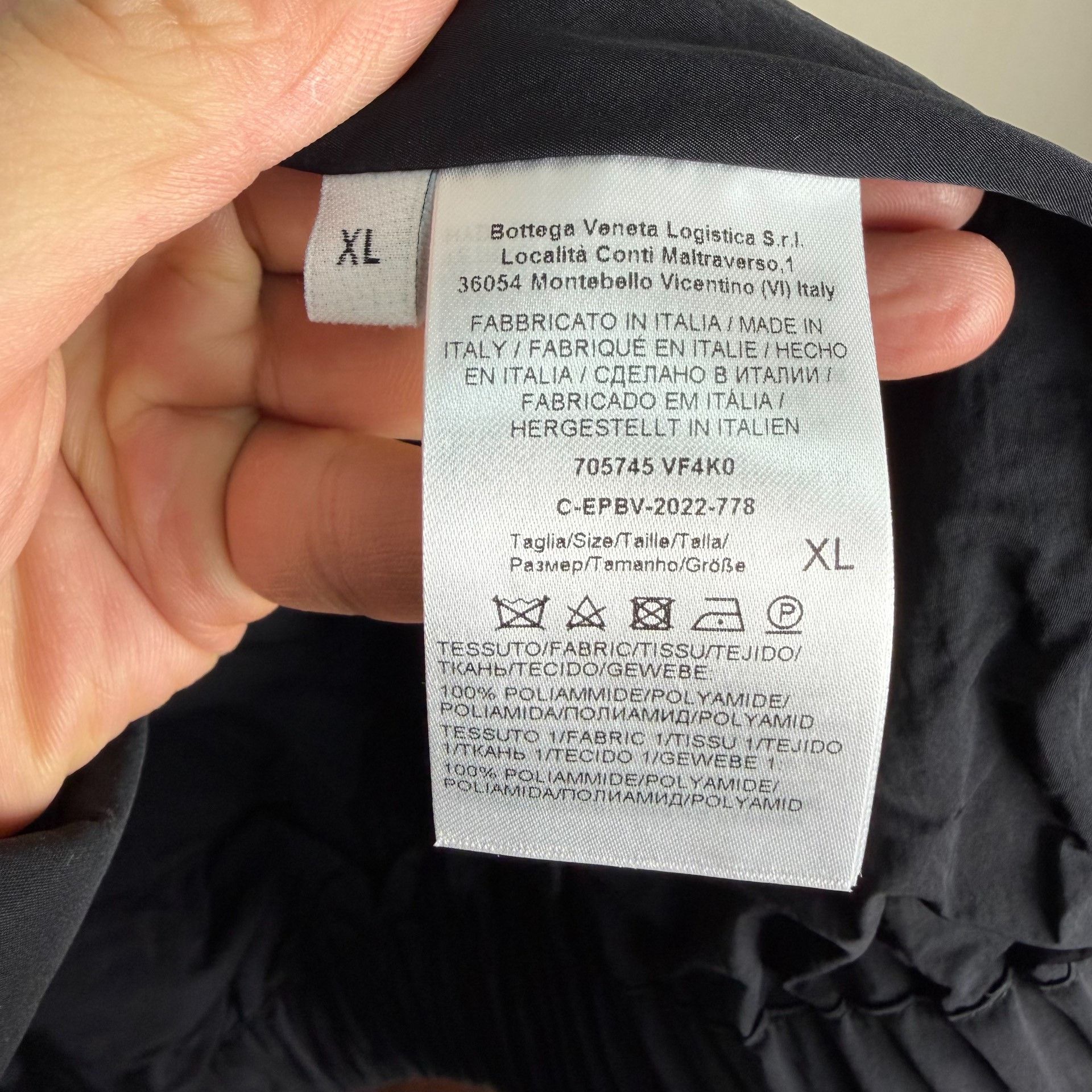 Bottega Veneta Bottega Veneta FW22 Color-Block Drawstring Hooded Jacket Size US XL / EU 56 / 4 - 8 Thumbnail