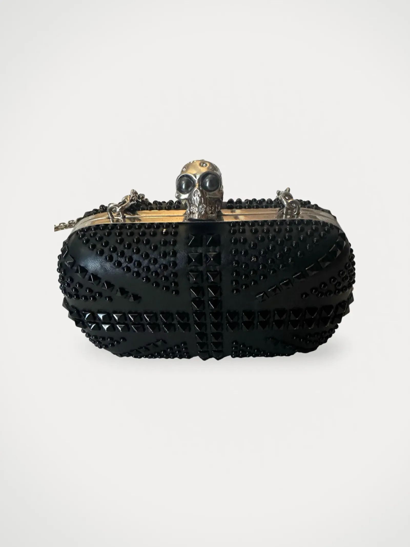 Alexander McQueen Alexander McQueen Skull clucth Clutch. bag Size ONE SIZE - 1 Thumbnail