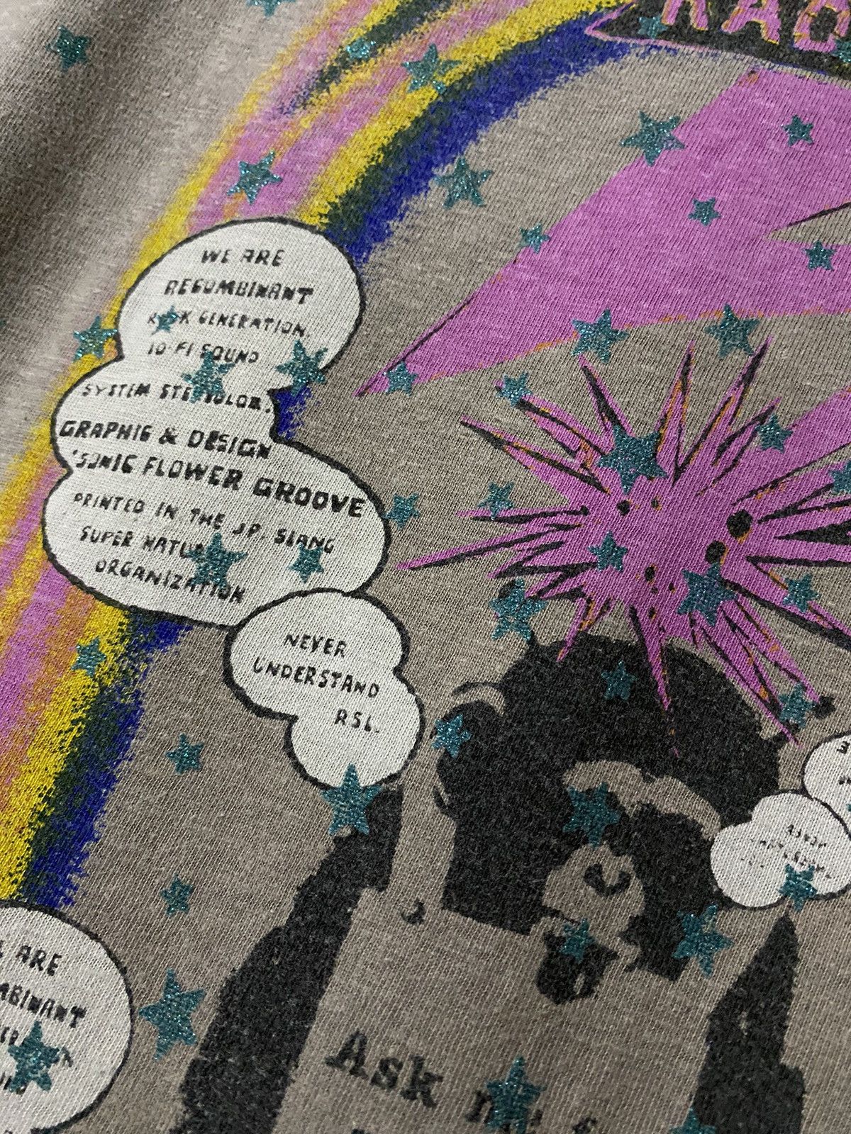 20471120 × Hysteric Glamour RNA INC Japan Rainbow Monkey Sonic Flower Groove Longsleeve Size US S / EU 44-46 / 1 - 5 Thumbnail