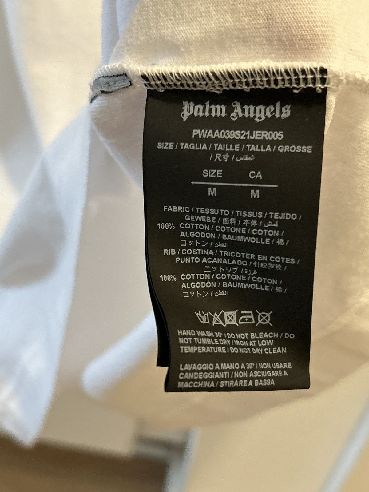 Palm Angels Palm Angels Beverly Hills Orange Spray Tee $285 Size US M / EU 48-50 / 2 - 7 Thumbnail