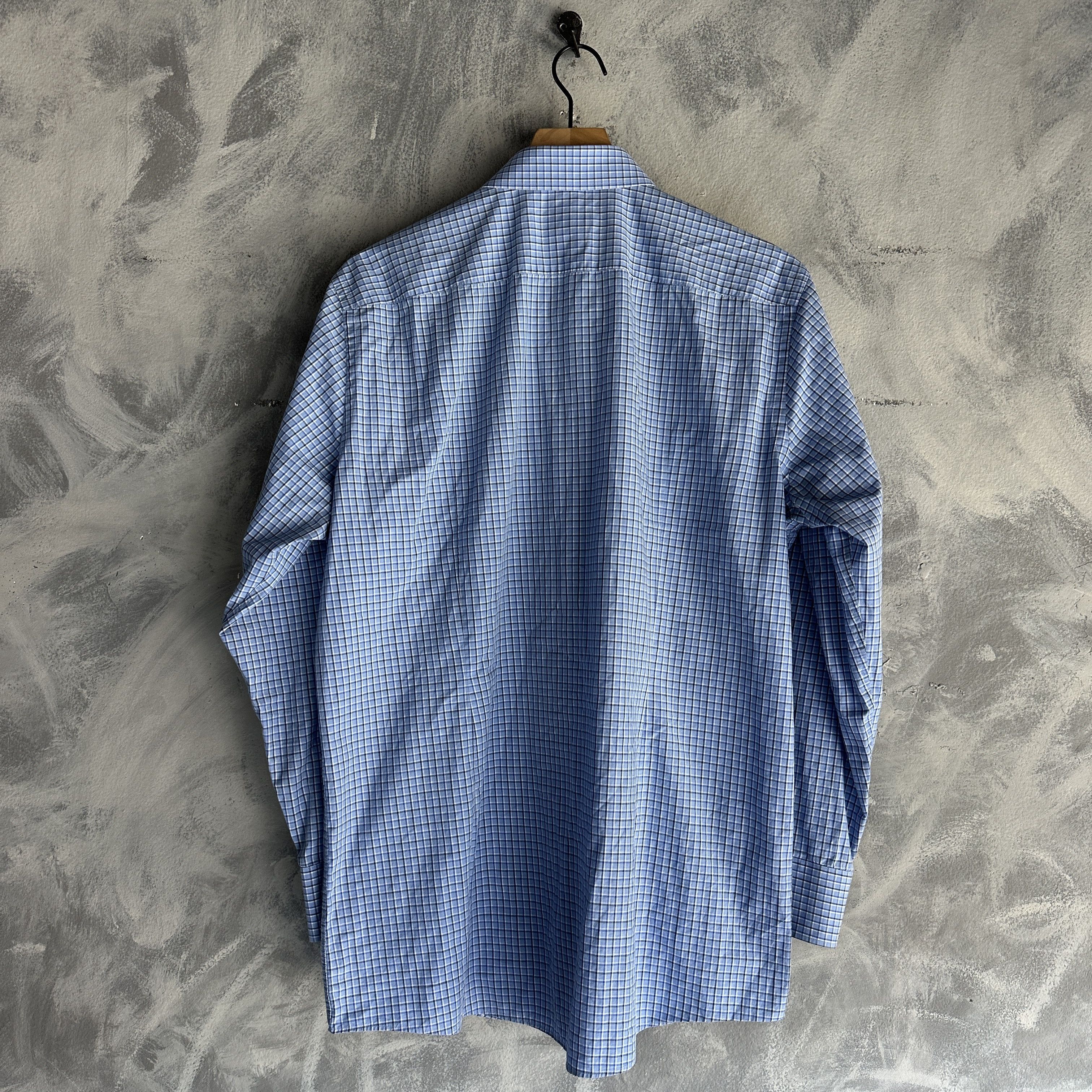 Hugo Boss Hugo Boss Dress Shirt Mens 16.5 32/33 Check Sharp Fit Size US M / EU 48-50 / 2 - 5 Thumbnail